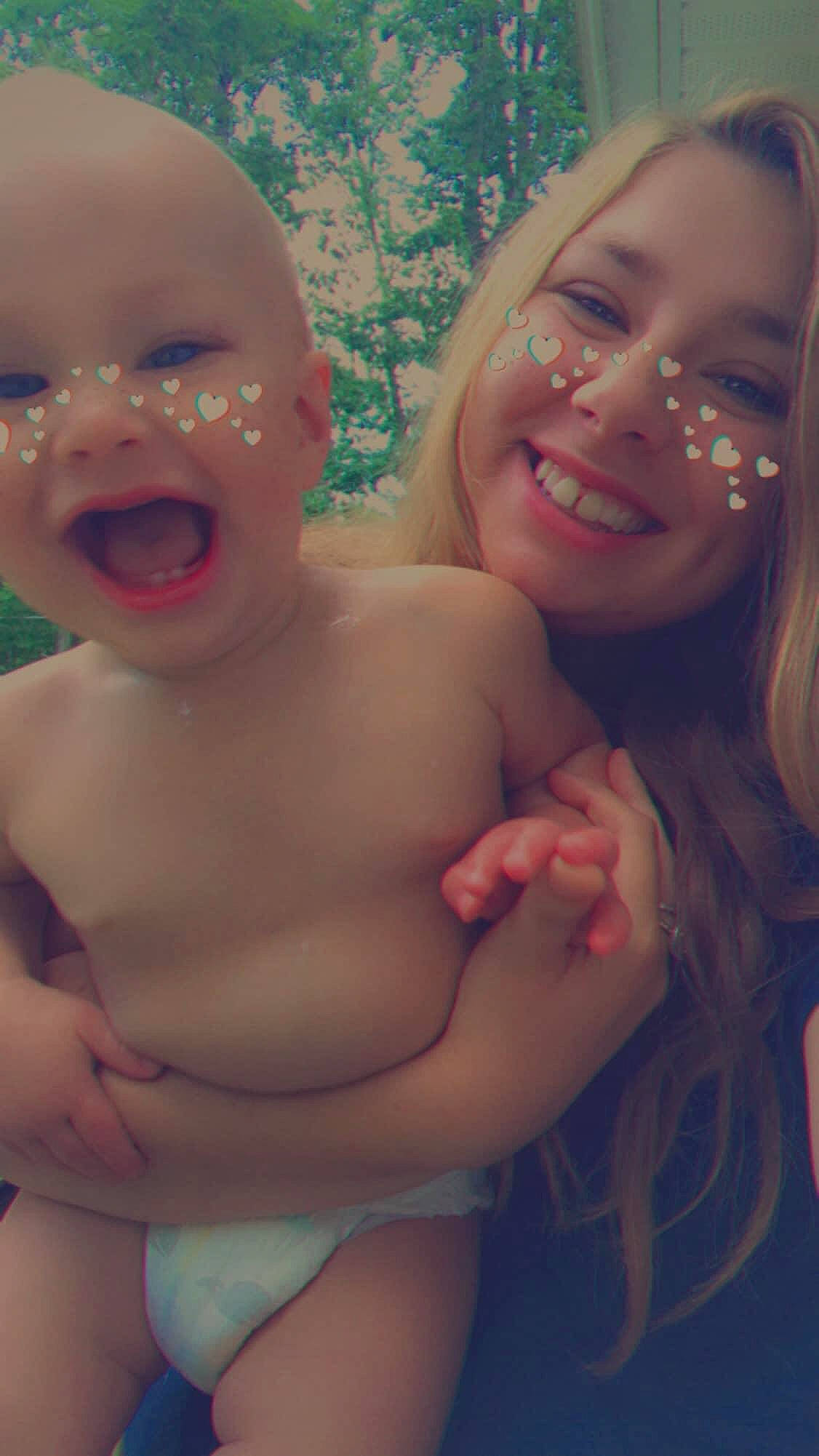 Ashtyn is registered to the contest to win money with this photo: baby, cheek, chest, child, eye, face, facial_expression, fun, happy, head, joy, laugh, lip, mouth, nose, person, selfie, skin, smile, toddler