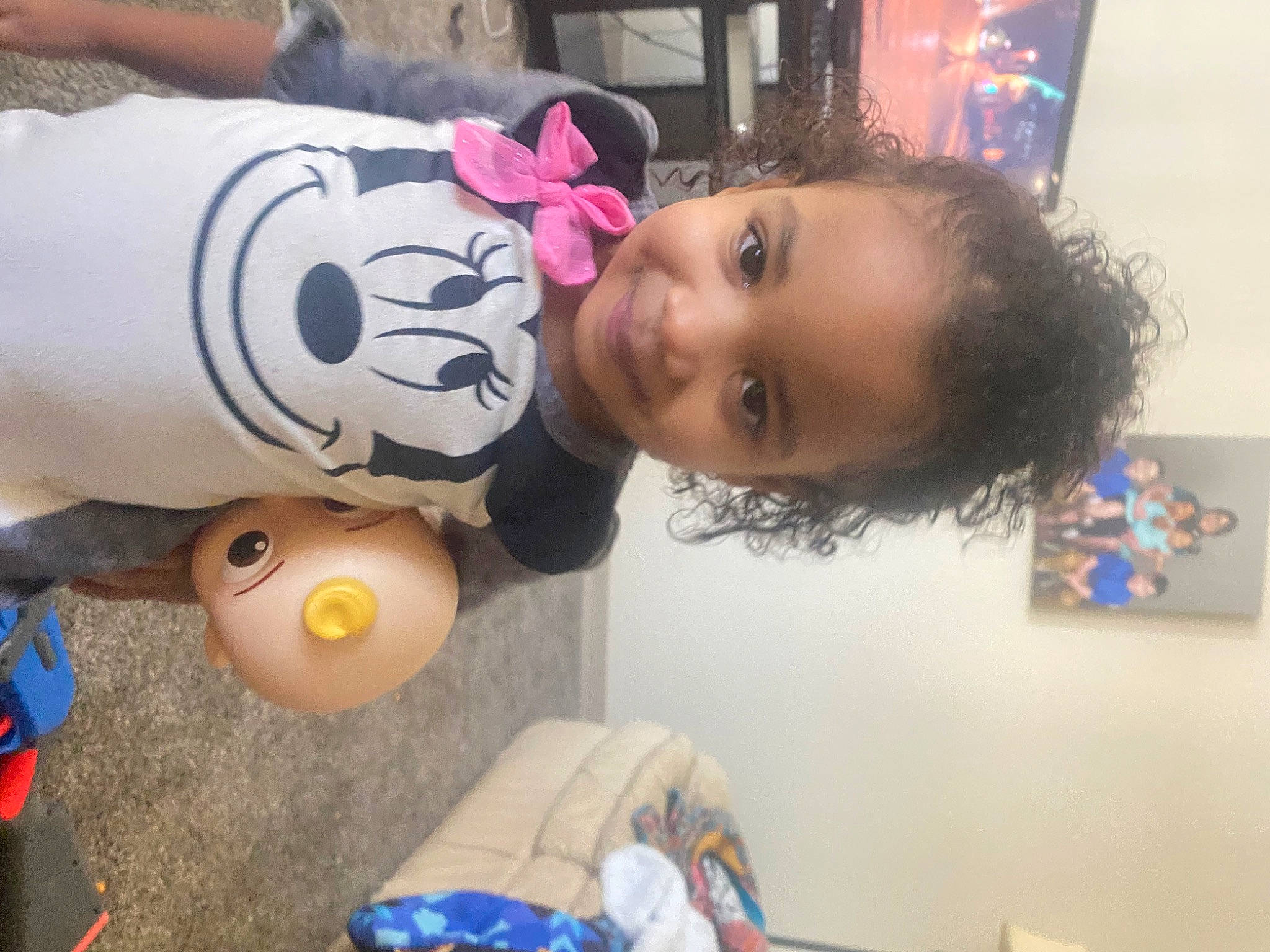 Sylvia joined the competition — help win amazing prizes! baby, baby_toddler_clothing, baby_toys, cheek, child, eyelash, fun, happy, joy, party_supply, person, picture_frame, plastic, play, product, room, smile, stuffed_toy, toddler, toy