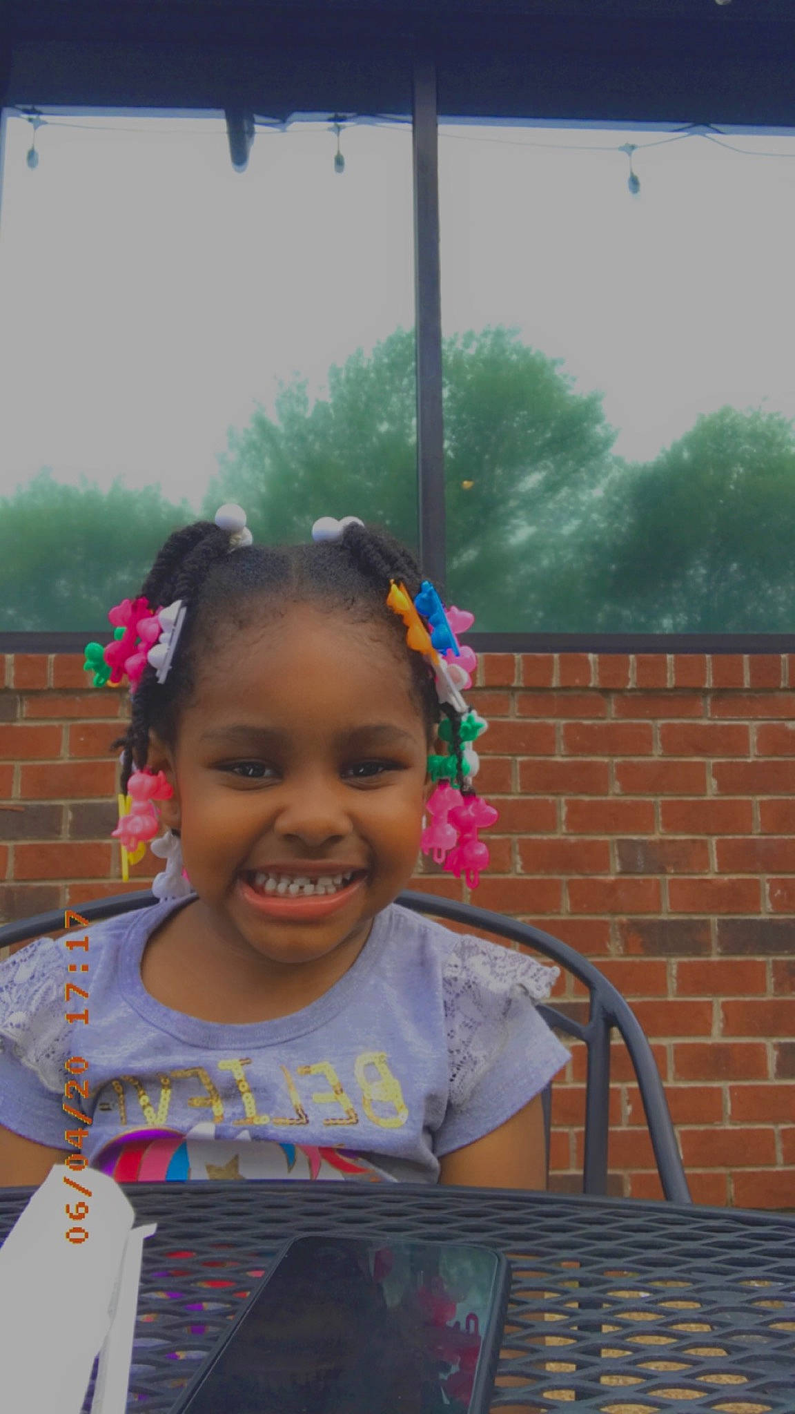 Tanylah joined the competition — help win amazing prizes! adaptation, black_hair, cheek, child, face, facial_expression, forehead, fun, hair, hairstyle, happy, head, joy, person, skin, smile, toddler, vacation