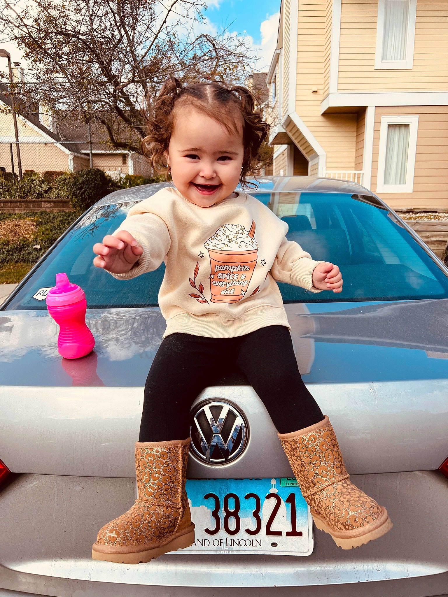 Ariyah joined the competition — help win amazing prizes! blue, cool, electric_blue, flash_photography, fun, happy, hood, human_leg, joy, leg, leisure, person, recreation, shorts, smile, sneakers, sportswear, t_shirt, thigh, toddler