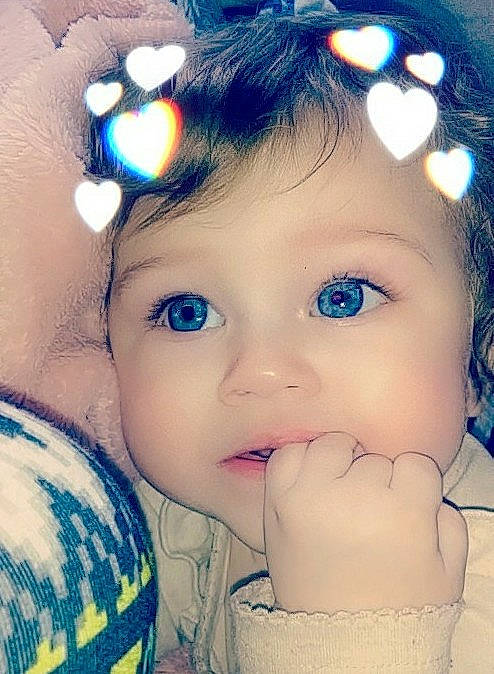 Rozalyn is registered to the contest to win money with this photo: baby, beauty, blue, cheek, child, ear, eye, eyelash, face, forehead, head, iris, lip, mouth, nose, organ, person, skin, smile, toddler