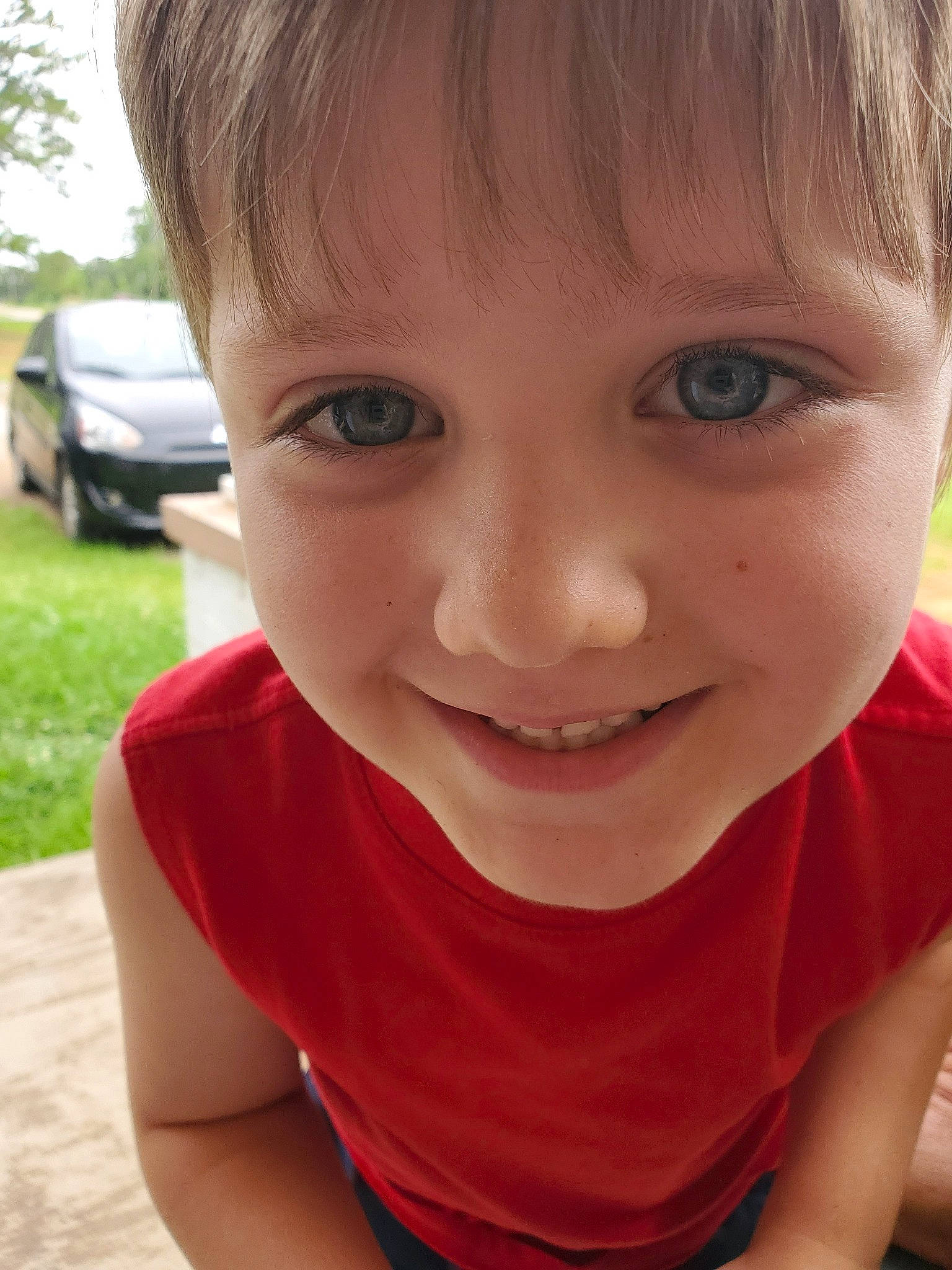 Ian Johnston joined the competition — help win amazing prizes! blond, cheek, child, chin, close_up, eye, eyebrow, face, facial_expression, forehead, hair, hairstyle, head, joy, lip, mouth, nose, organ, person, skin