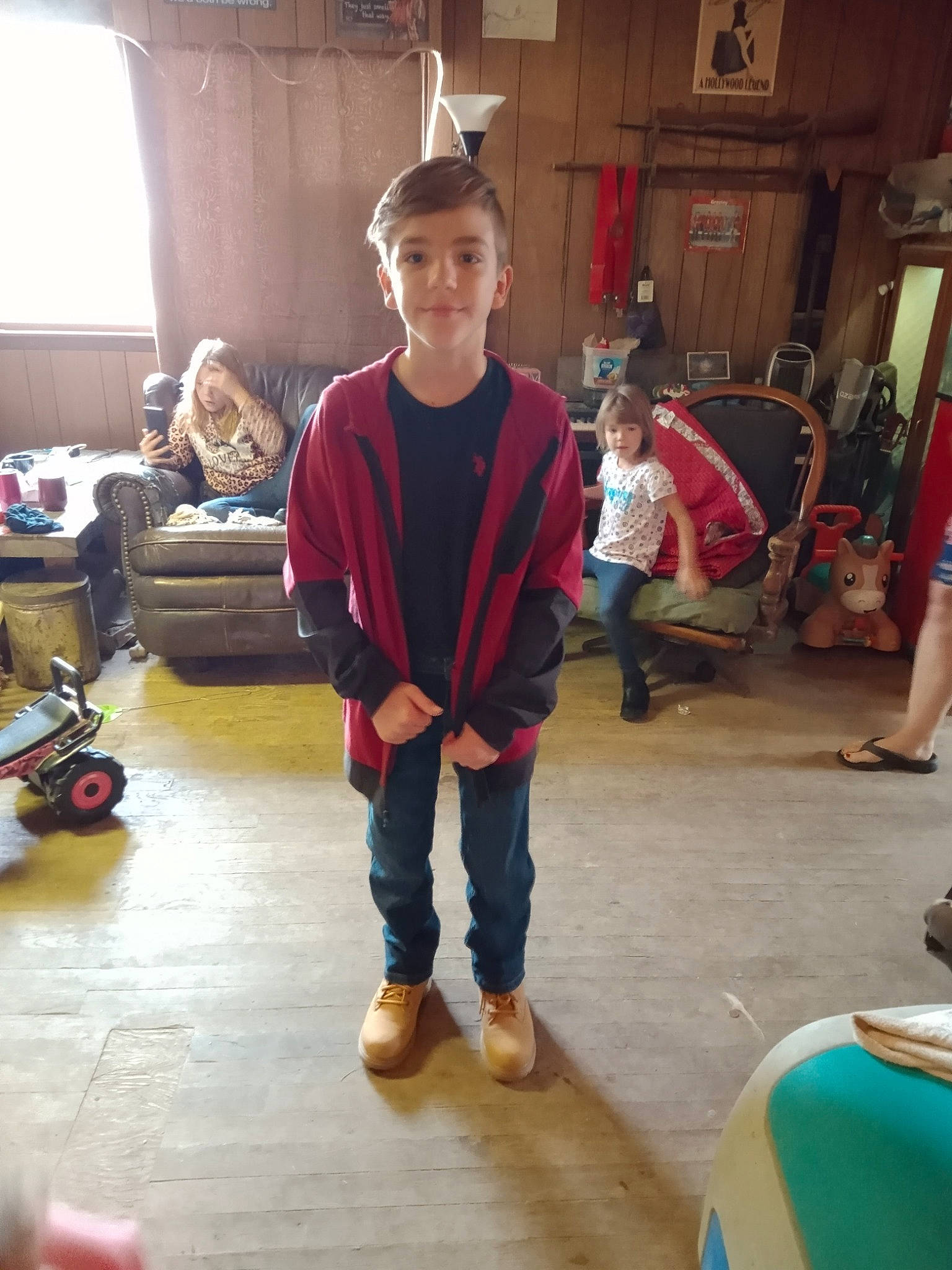 Bently joined the competition — help win amazing prizes! bag, boot, chair, child, event, floor, flooring, fun, hardwood, joint, joy, leisure, luggage_and_bags, person, recreation, room, sandal, shoe, shorts, standing