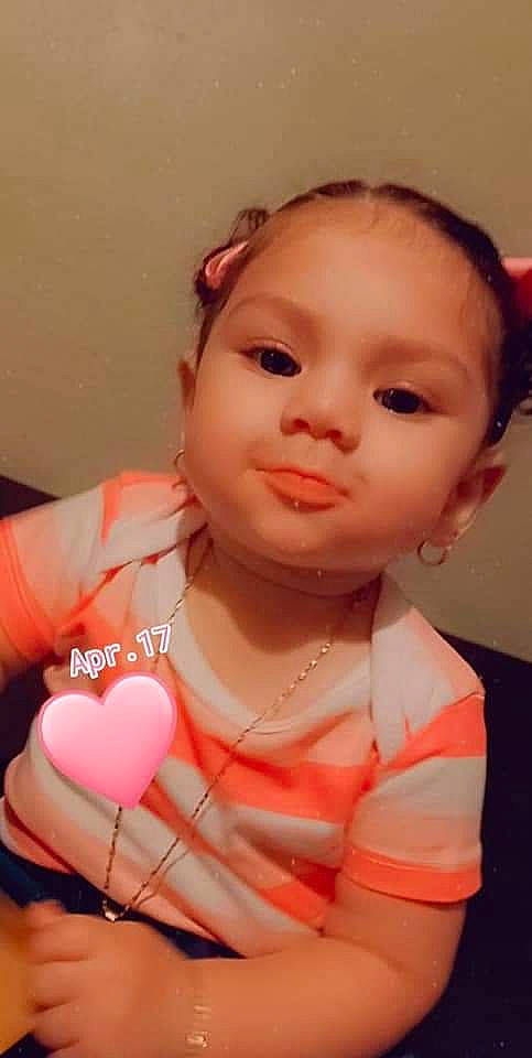 Jocelyn is registered to the contest to win money with this photo: baby, baby_toddler_clothing, beauty, cheek, chest, child, ear, eyelash, fashion_accessory, gesture, happy, jewellery, lip, magenta, neck, nose, peach, person, pink, skin