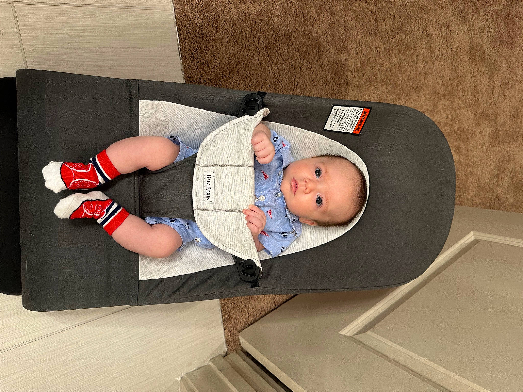 Atlas is registered to the contest to win money with this photo: baby, baby_products, baby_sleeping, baby_toddler_clothing, carmine, child, comfort, foot, hat, human_leg, knee, lap, leg, leisure, linens, person, room, sitting, sock, thigh