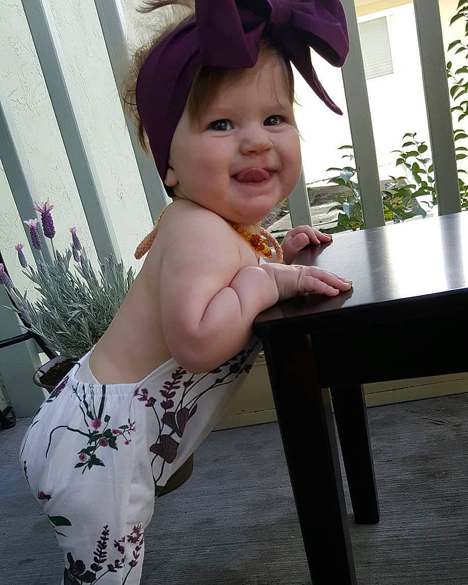 Nora June joined the competition — help win amazing prizes! arm, baby, baby_toddler_clothing, child, costume, fashion_accessory, hat, headgear, person, skin, smile, toddler