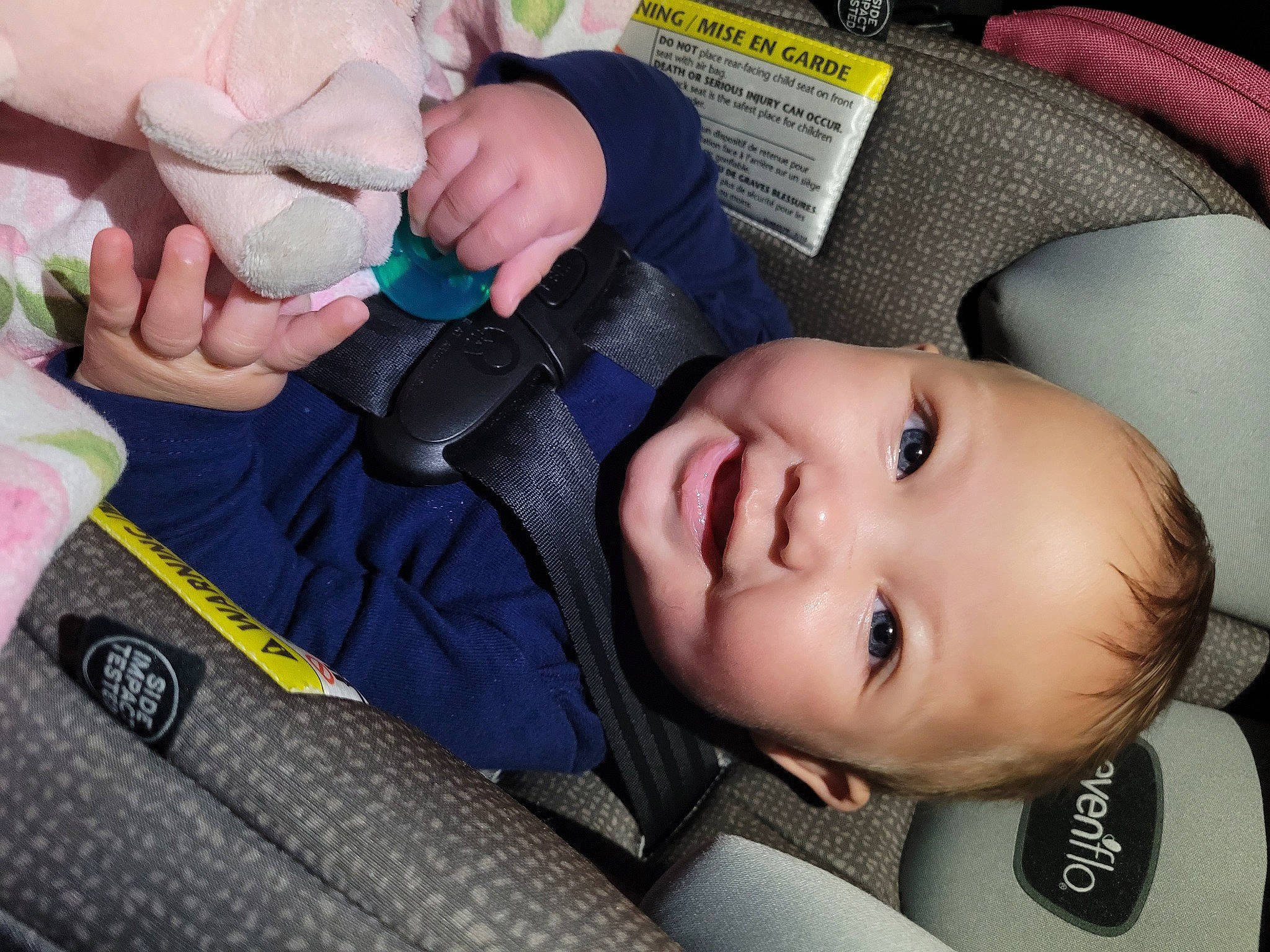 Audrey joined the competition — help win amazing prizes! baby, baby_carriage, baby_in_car_seat, baby_products, baby_toddler_clothing, car_seat, cheek, child, comfort, eye, face, finger, gesture, hand, joy, mouth, nail, nose, person, skin