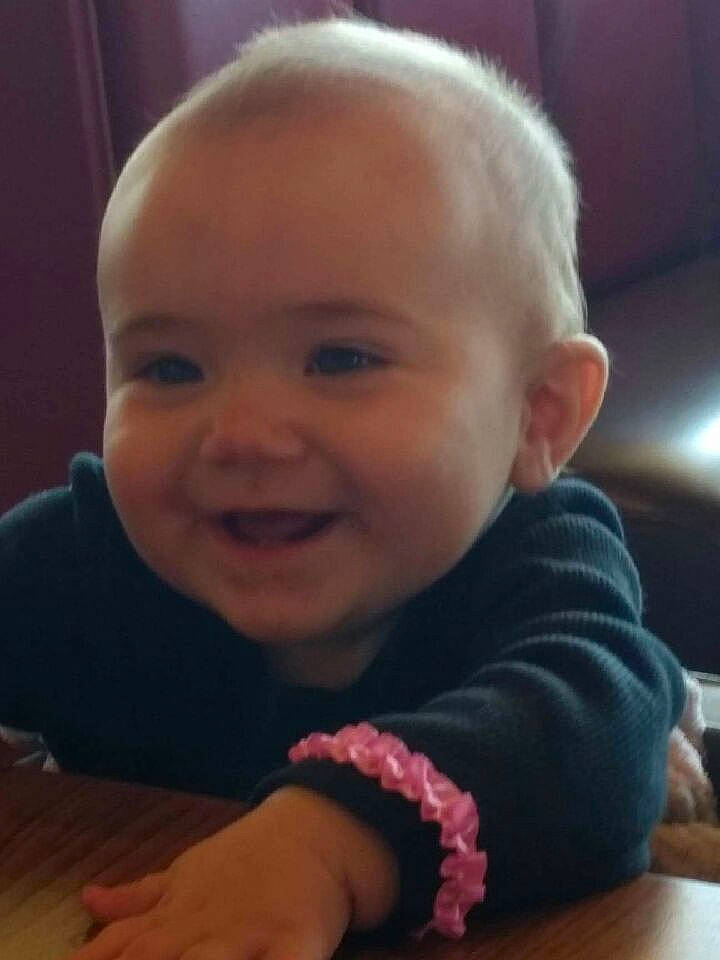 Kailee is registered to the contest to win money with this photo: cheek, child, chin, day, ear, eye, eyebrow, face, forehead, hair, head, human_hair_color, infant, joy, lip, mouth, nose, person, skin, smile