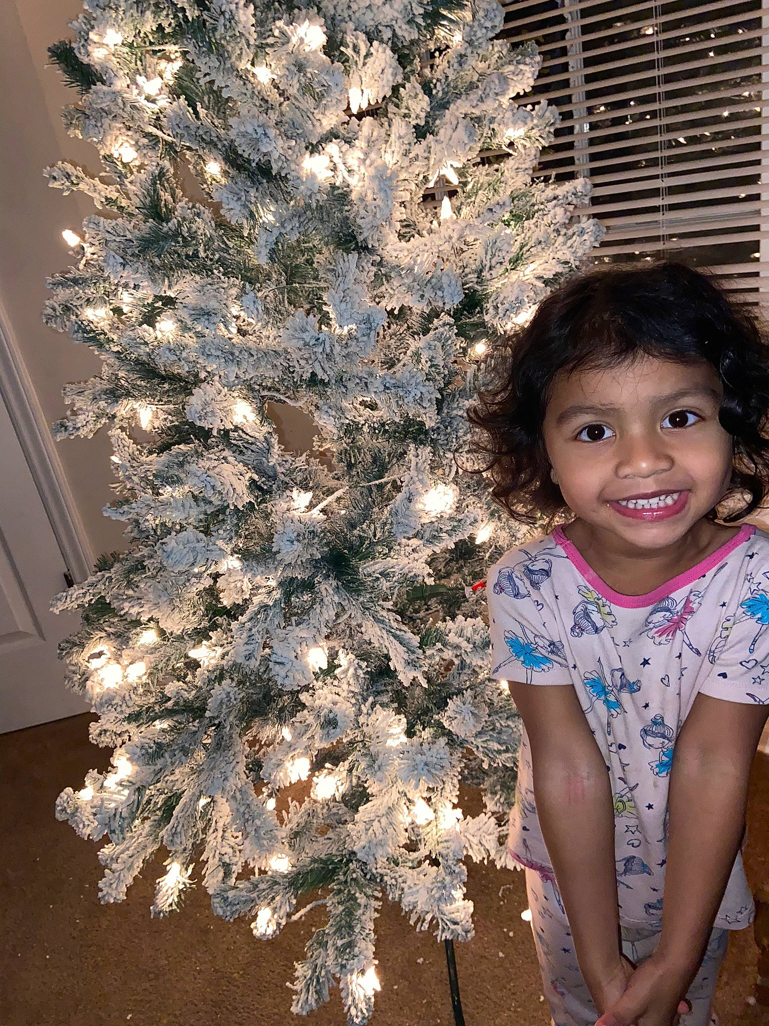 Aria joined the competition — help win amazing prizes! branch, christmas_decoration, christmas_ornament, christmas_tree, event, evergreen, eye, hair, happy, head, holiday, holiday_ornament, human_body, joy, ornament, person, plant, smile, standing, textile