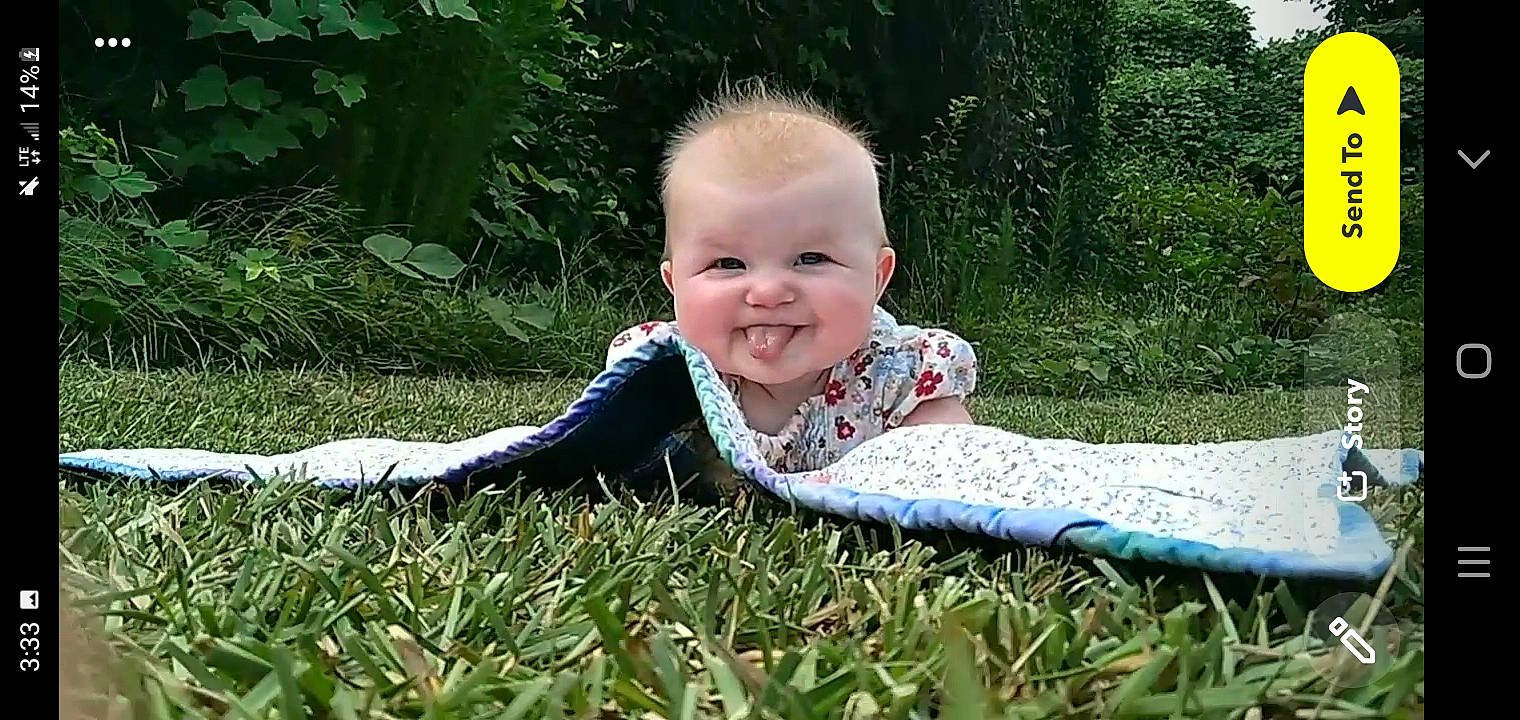 Josie joined the competition — help win amazing prizes! baby, baby_laughing, baby_toddler_clothing, child, crawling, eye, flash_photography, fun, grass, grass_family, happy, joy, lawn, leisure, meadow, people_in_nature, person, plant, smile, toddler