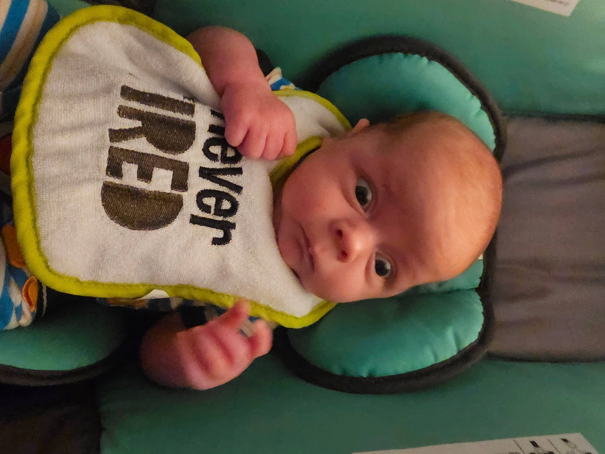 Finyx is registered to the contest to win money with this photo: baby, baby_food, baby_products, baby_safety, baby_toddler_clothing, cheek, child, comfort, eyelash, finger, fun, human_body, mouth, nose, person, product, room, skin, thumb, toddler