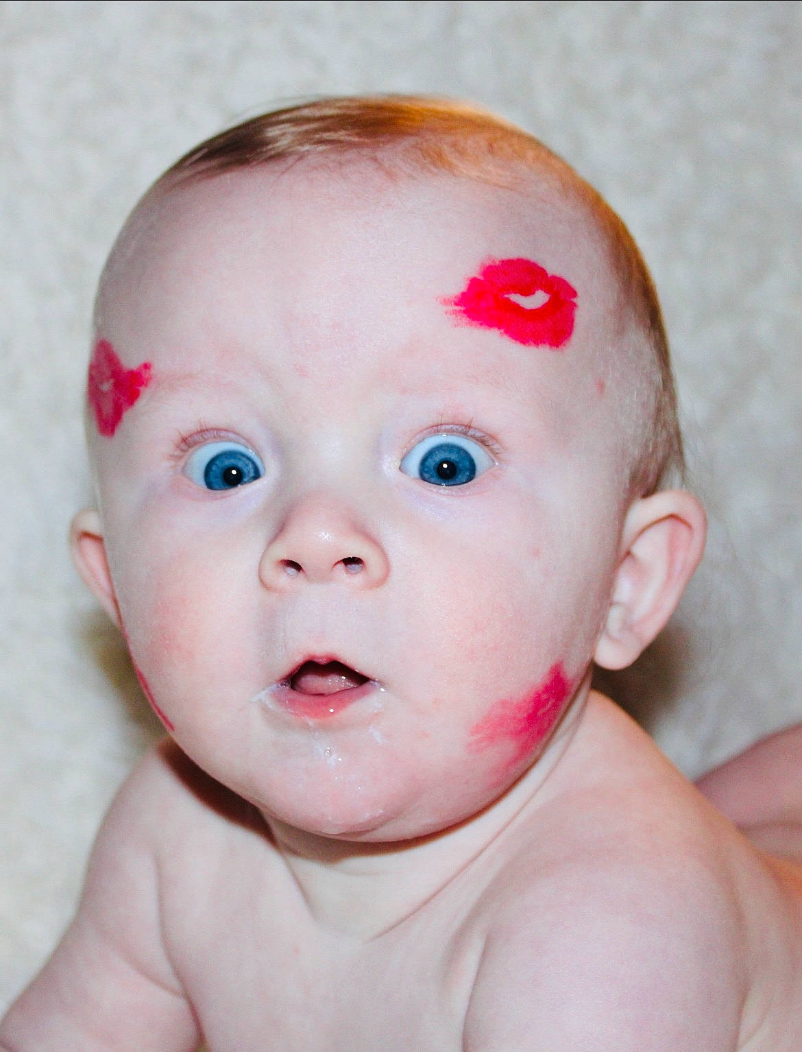 Wyatt joined the competition — help win amazing prizes! baby, baby_toddler_clothing, cheek, chin, ear, eye, eyebrow, eyelash, face, happy, head, human_body, iris, lip, mouth, neck, nose, person, pink, skin