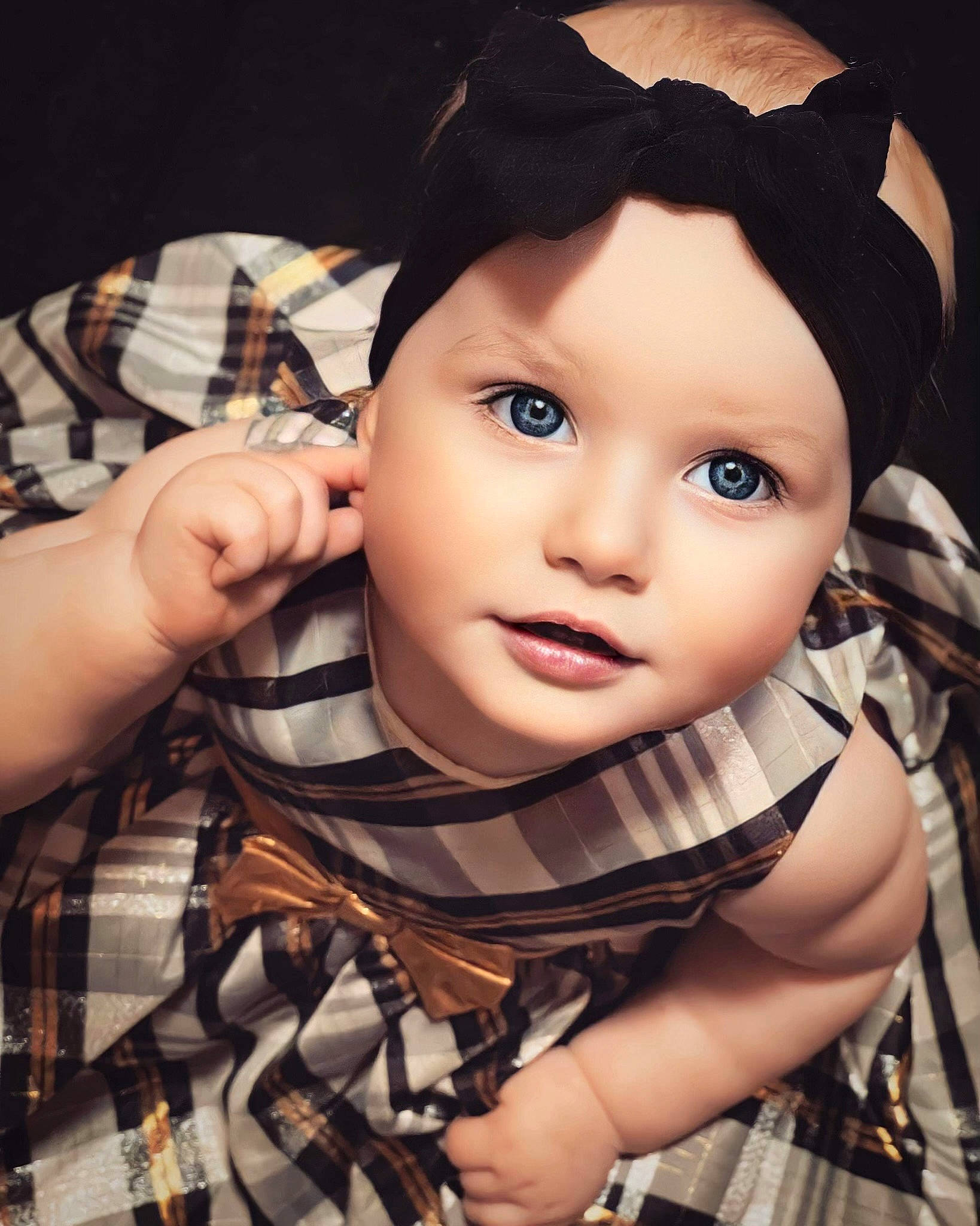 Brynlee joined the competition — help win amazing prizes! black_hair, cap, cheek, chin, cool, ear, eye, eyebrow, eyelash, facial_expression, flash_photography, gesture, headwear, iris, lip, neck, nose, person, skin, sleeve