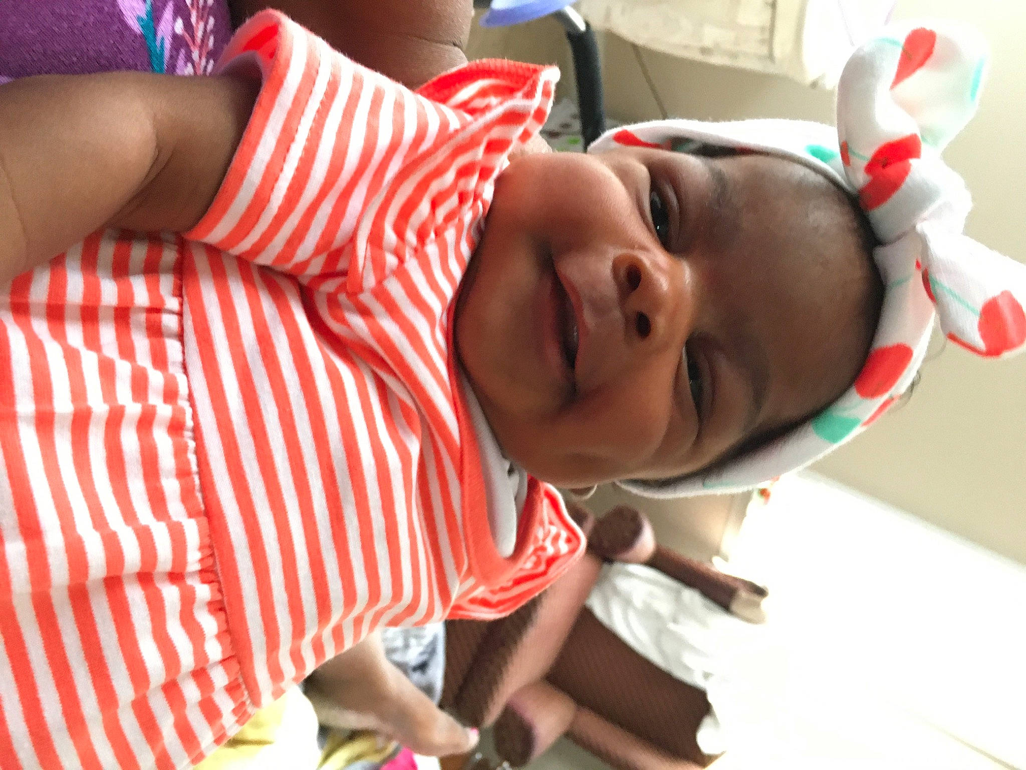 Denver is registered to the contest to win money with this photo: baby, child, person, toddler