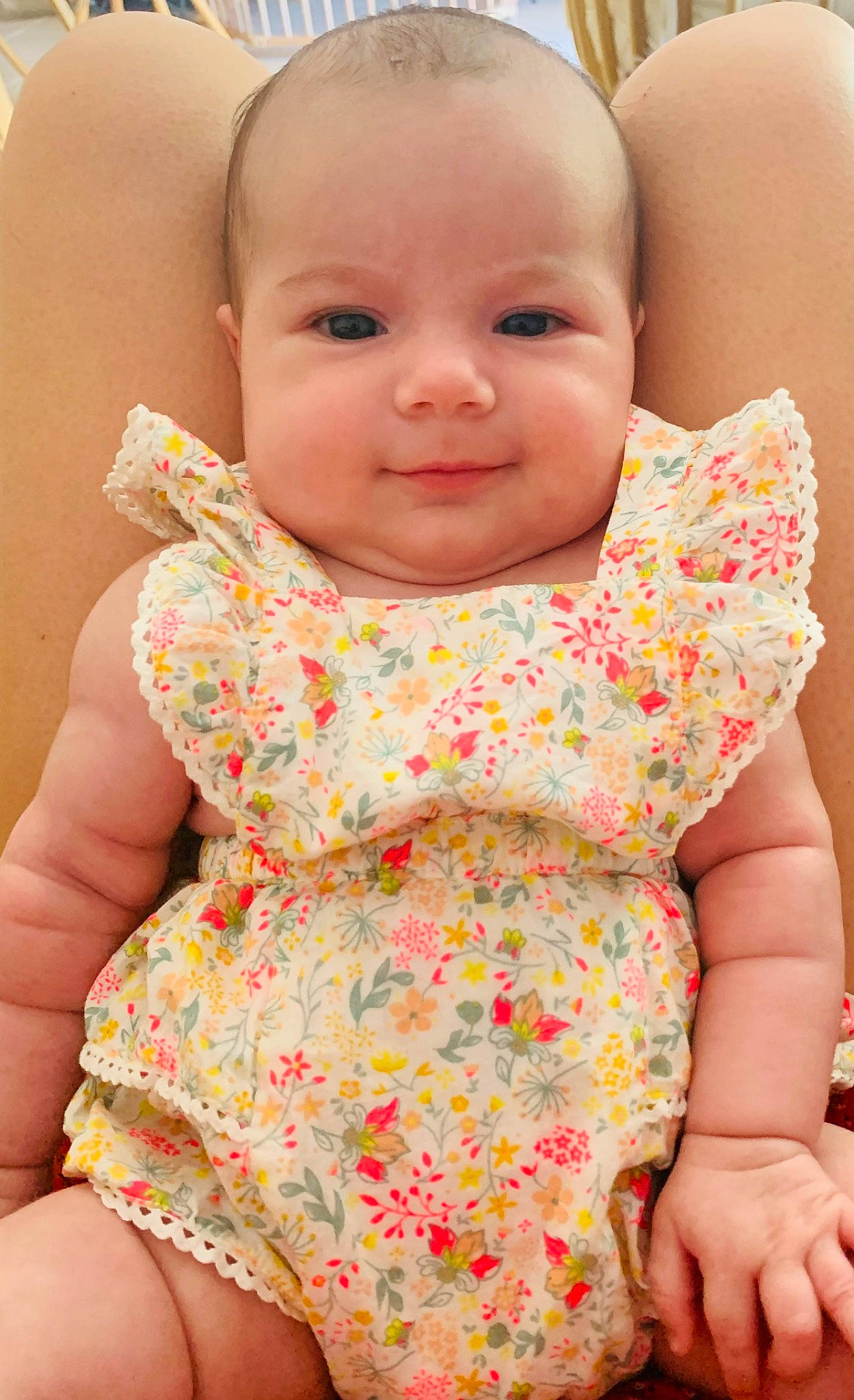 Lara participe au concours pour gagner de l'argent avec cette photo : baby_toddler_clothing, cheek, day_dress, dress, facial_expression, fashion, finger, happy, joint, joy, neck, one_piece_garment, outerwear, person, pink, product, shoulder, skin, sleeve, smile