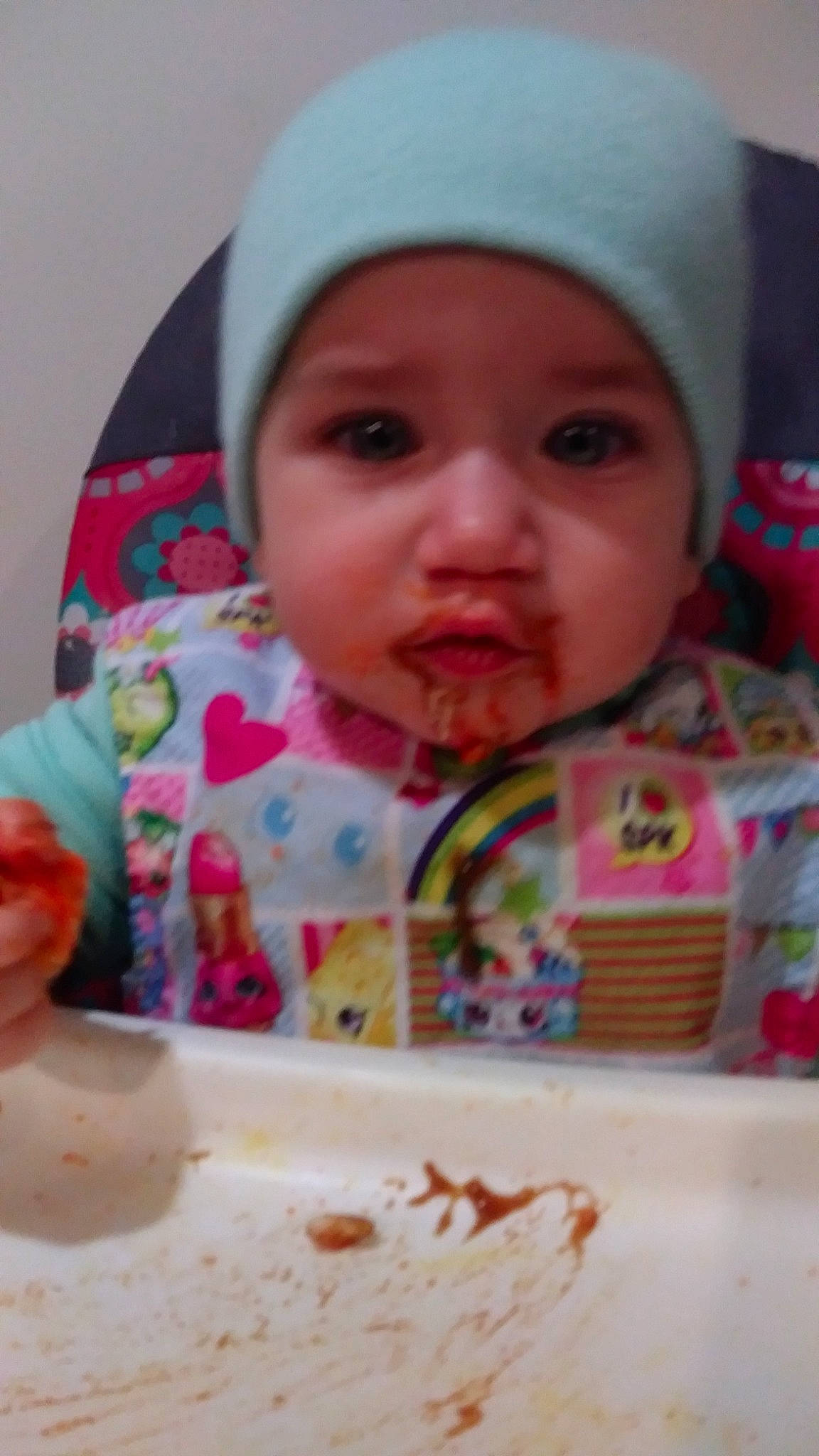 Maleigha joined the competition — help win amazing prizes! cheek, child, day, girl, headwear, infant, person, pink, play, product, skin, sweetness, textile, toddler