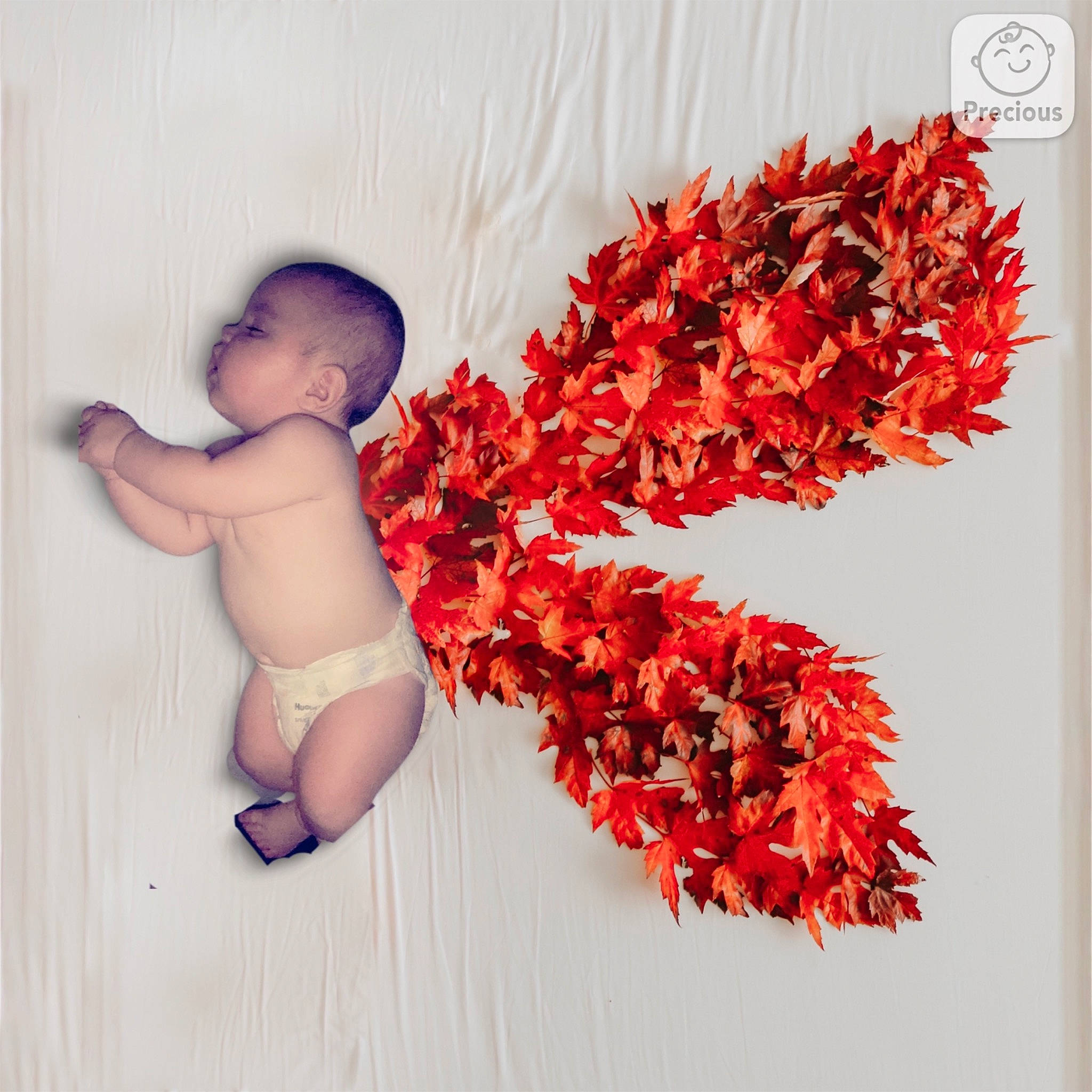 Aziel joined the competition — help win amazing prizes! art, baby, baby_toddler_clothing, barechested, carmine, chest, cut_flowers, floral_design, flower, flowering_plant, gesture, hand, happy, human_body, human_leg, people_in_nature, person, petal, plant, toddler