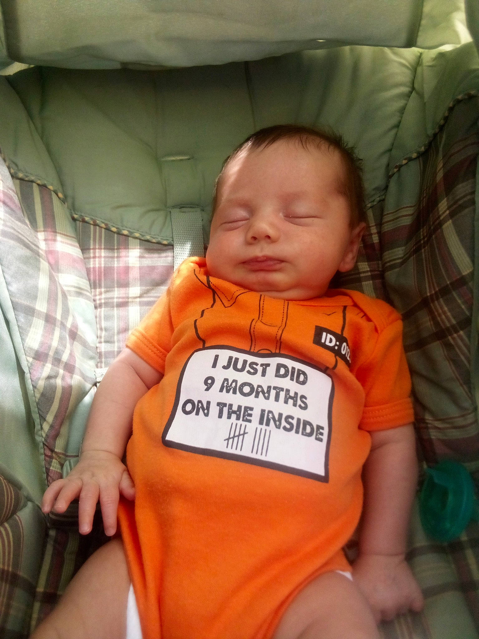 Kevin joined the competition — help win amazing prizes! baby, baby_toddler_clothing, car_seat, cheek, child, comfort, cool, fun, happy, head, human, leisure, mammal, mouth, nose, orange, person, skin, sleeve, toddler