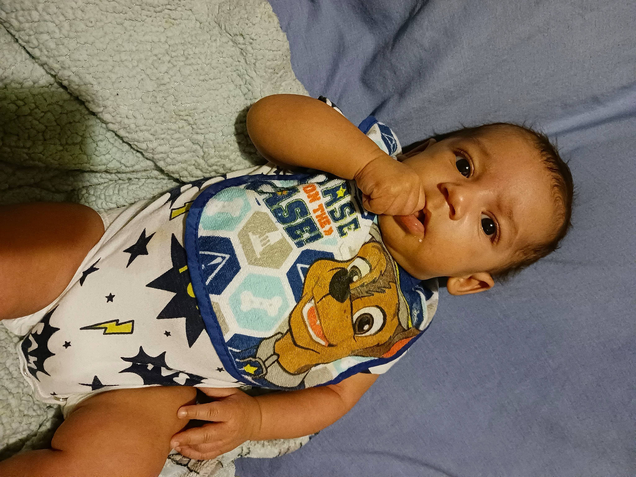 Jakobi joined the competition — help win amazing prizes! baby, baby_toddler_clothing, cheek, chest, child, comfort, elbow, eye, eyelash, happy, head, human_leg, joint, neck, pattern, person, skin, sleeve, thigh, toddler