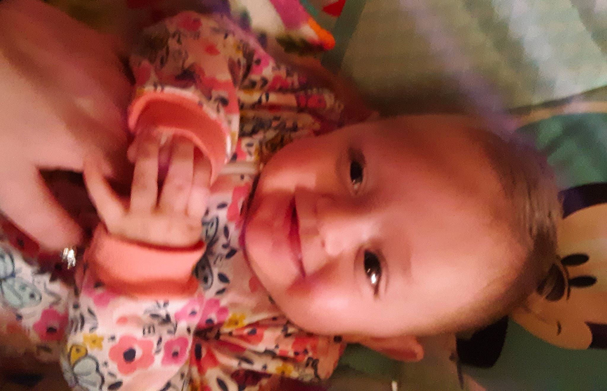 Della joined the competition — help win amazing prizes! baby, cheek, child, chin, eye, eyebrow, eyelash, fun, gesture, happy, human_body, iris, joy, lip, mouth, nose, person, pink, plant, skin