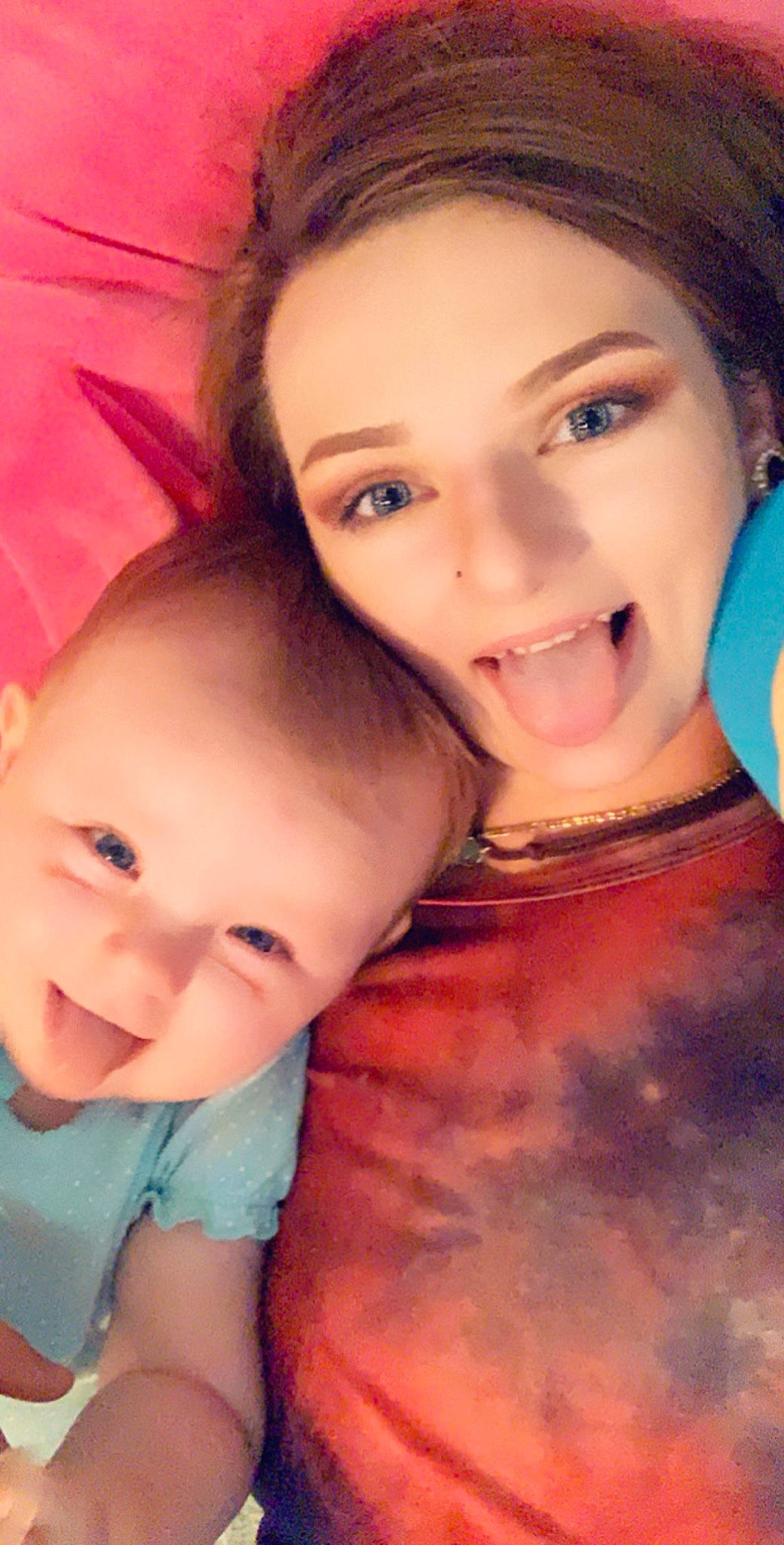 Alaska joined the competition — help win amazing prizes! baby, beauty, cheek, child, chin, eye, eyebrow, face, forehead, fun, head, headwear, joy, lip, mother, mouth, neck, nose, person, selfie