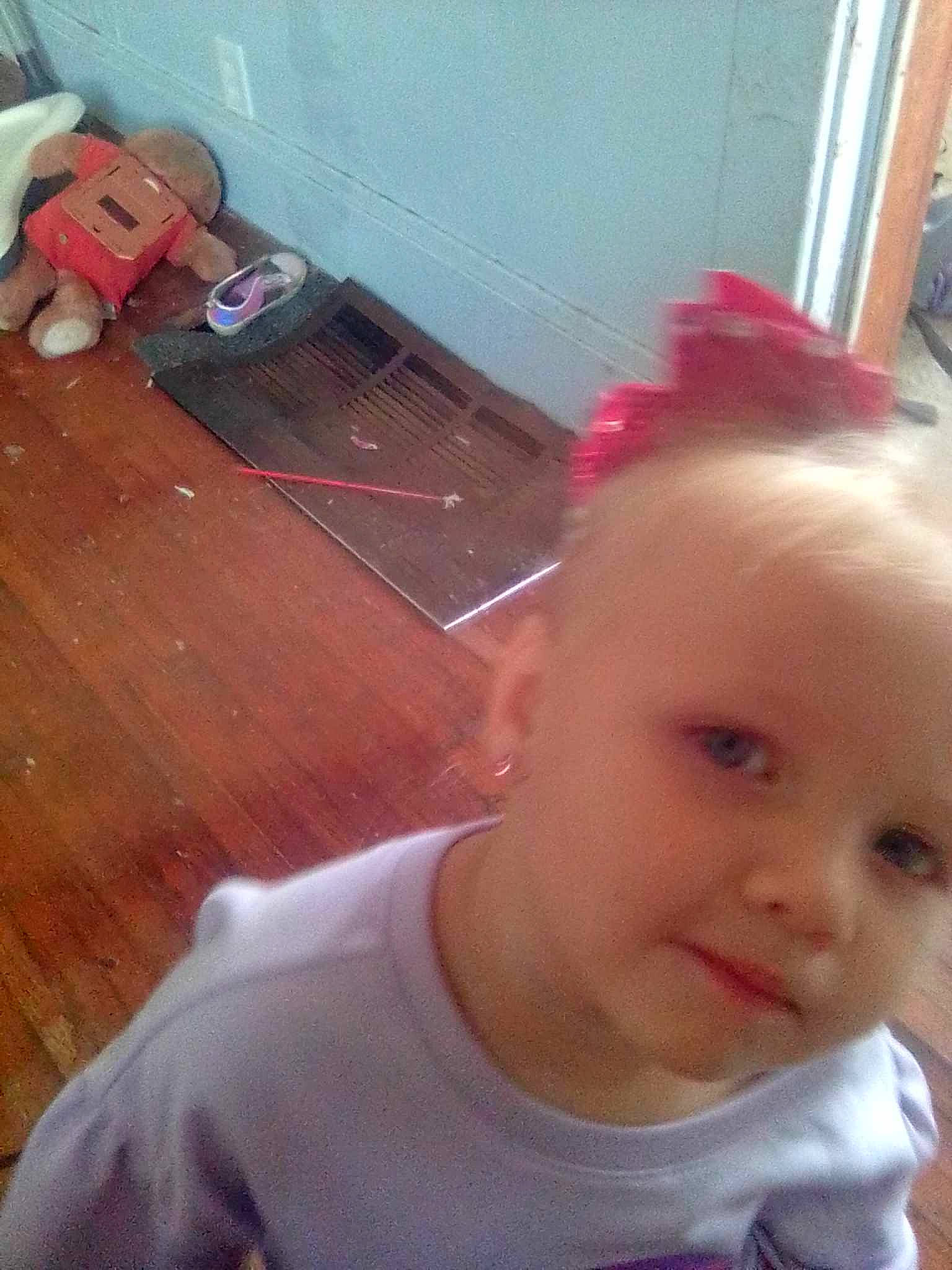 Angelina joined the competition — help win amazing prizes! baby, cheek, ear, eyelash, flooring, forehead, fun, hair, hairstyle, happy, hardwood, jaw, lip, mouth, neck, nose, person, shoulder, t_shirt, toddler