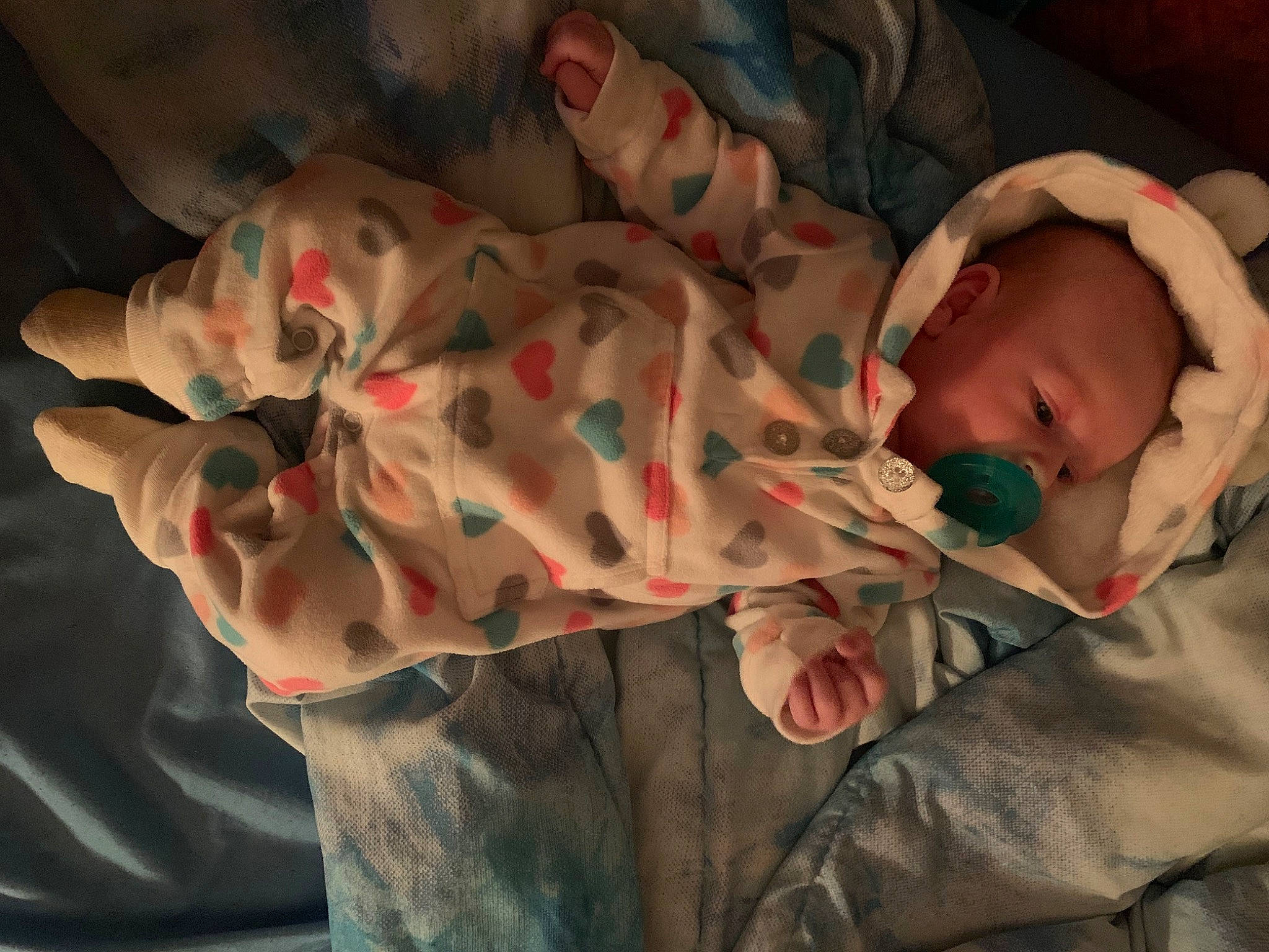 Alaina joined the competition — help win amazing prizes! baby, baby_products, baby_toddler_clothing, bedtime, carmine, cheek, child, comfort, eye, head, human_body, linens, military_camouflage, mouth, nose, pattern, person, room, skin, sleeve