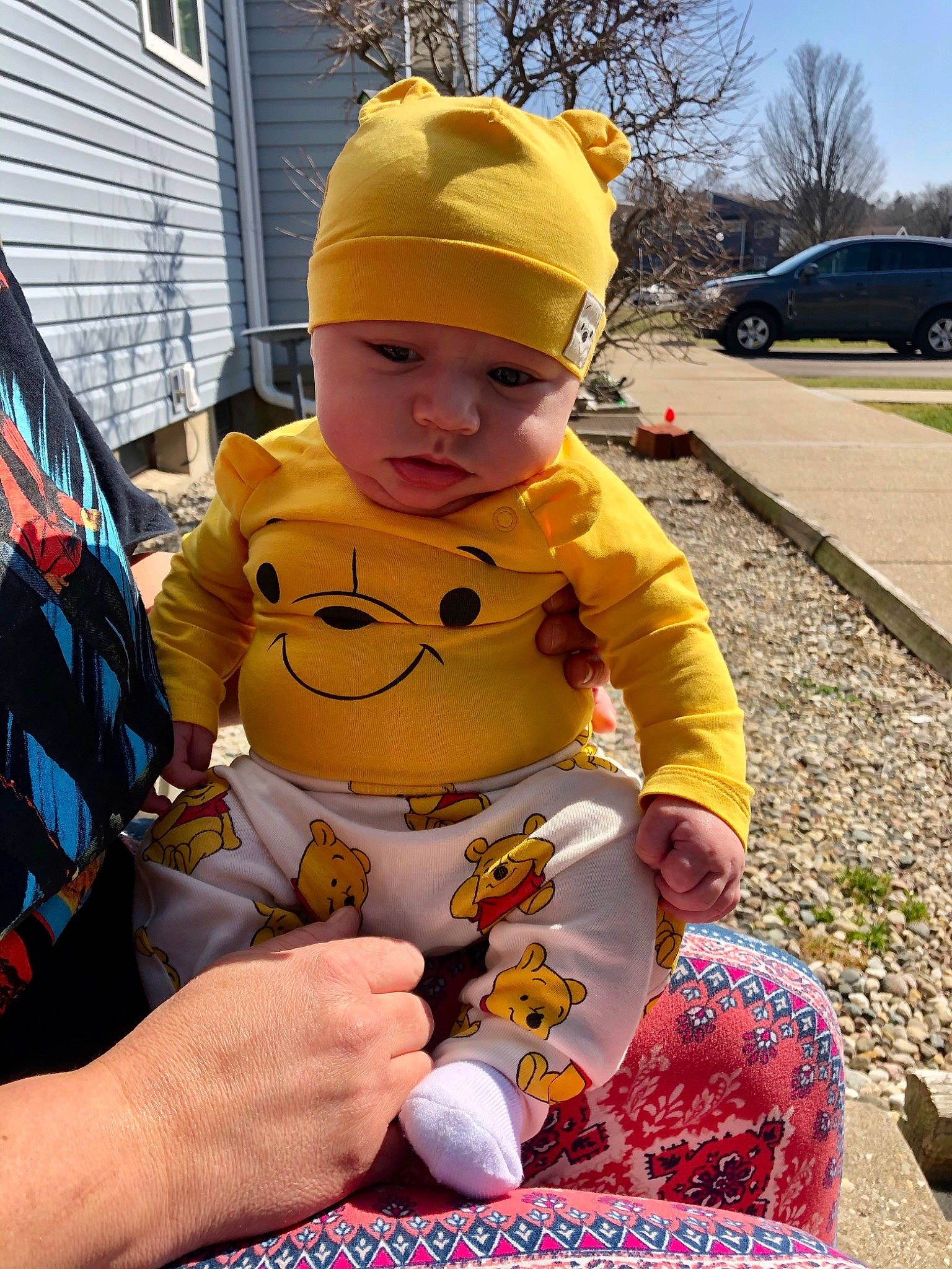 Malikai joined the competition — help win amazing prizes! baby, child, headwear, person, toddler, yellow