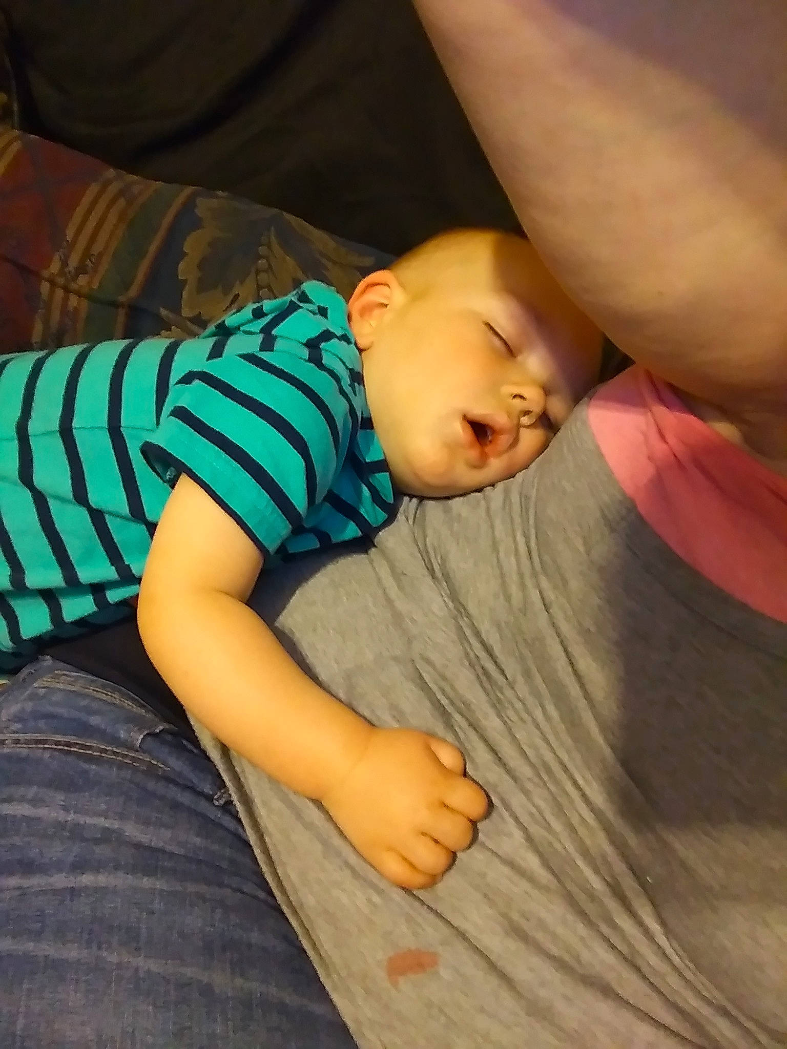 Drake joined the competition — help win amazing prizes! abdomen, arm, baby, child, elbow, hand, leg, neck, person, skin, sleep, toddler