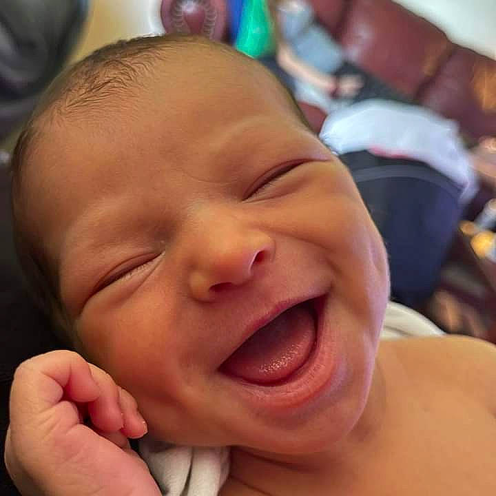 Caliana joined the competition — help win amazing prizes! baby, cheek, chin, ear, eyebrow, facial_expression, finger, forehead, gesture, happy, human, iris, lip, mouth, muscle, neck, nose, organ, person, skin
