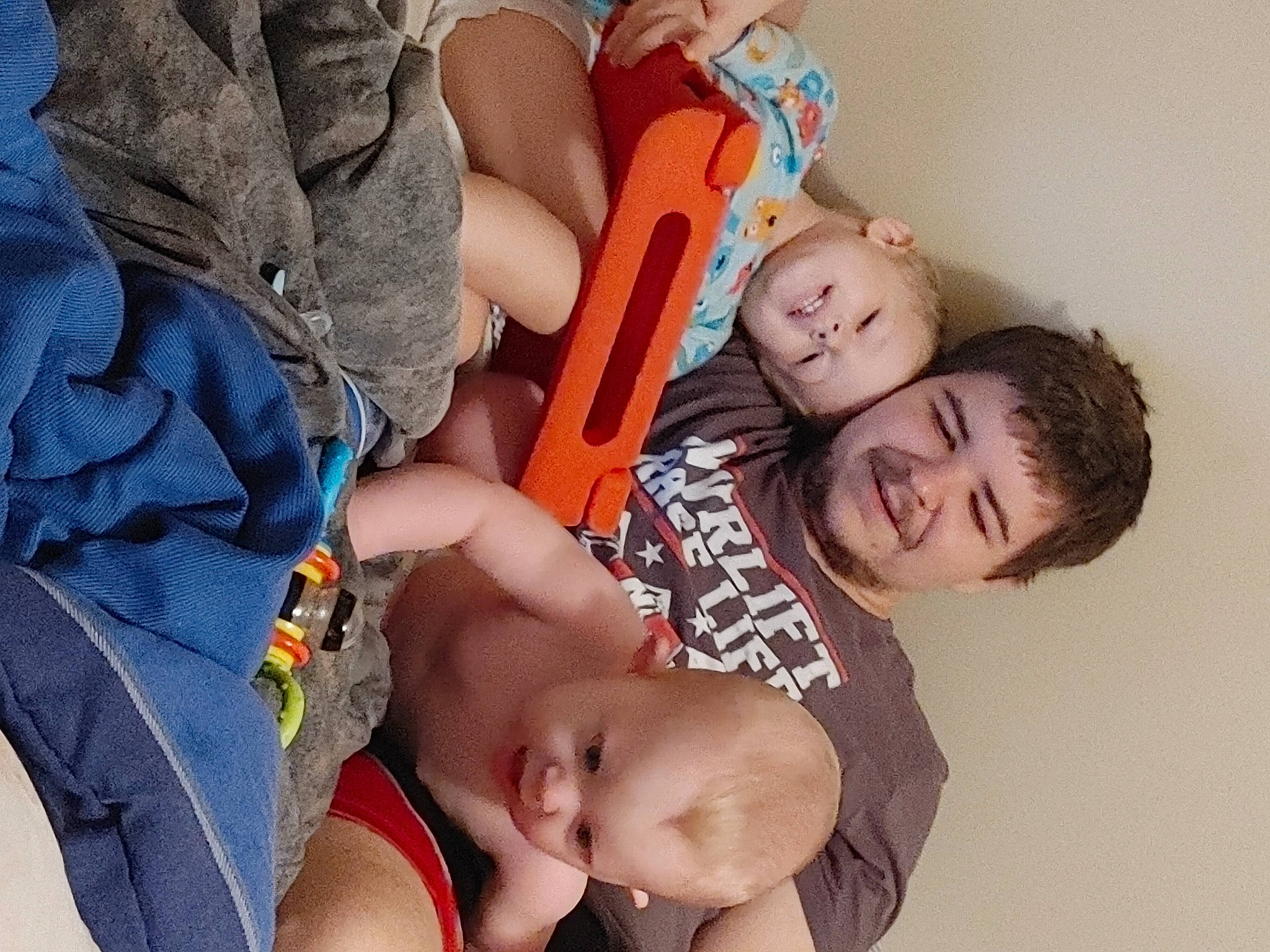 Donnie joined the competition — help win amazing prizes! abdomen, baby, baby_products, chest, comfort, event, fun, gesture, glasses, happy, human, joint, leg, mouth, muscle, person, skin, smile, thigh, toddler