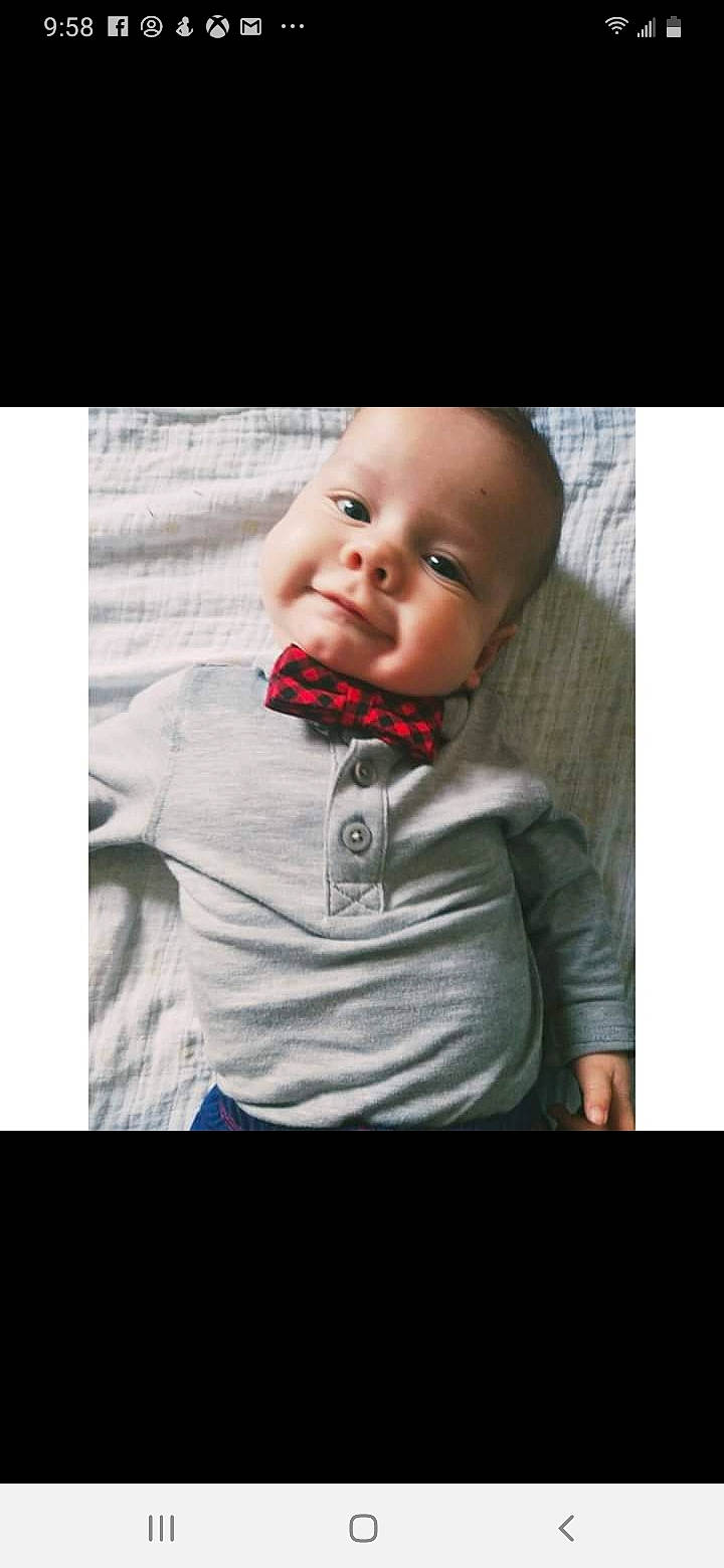 Gage is registered to the contest to win money with this photo: baby, cheek, child, chin, cool, eye, face, facial_expression, forehead, head, lip, mouth, nose, person, photograph, photography, product, skin, smile, snapshot