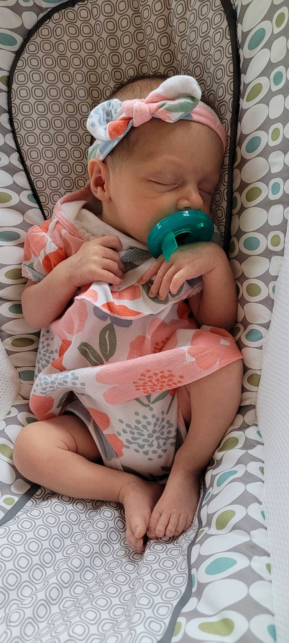 Sadie joined the competition — help win amazing prizes! baby, baby_toddler_clothing, cheek, child, comfort, face, facial_expression, finger, hand, hat, head, human_body, leg, mouth, muscle, person, pink, skin, thigh, thumb