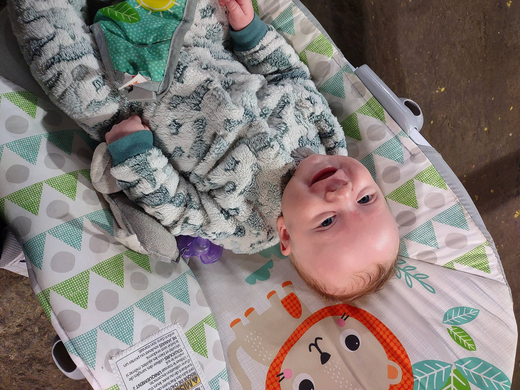 Luca joined the competition — help win amazing prizes! baby, baby_products, baby_toddler_clothing, camouflage, child, circle, comfort, gesture, green, happy, head, joy, linens, military_camouflage, pattern, person, skin, sleeve, toddler