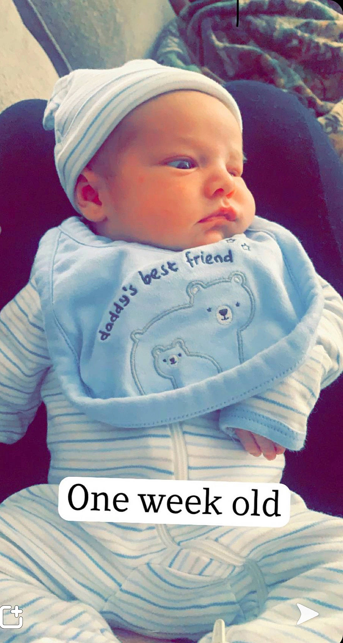 Jonas joined the competition — help win amazing prizes! azure, baby, baby_toddler_clothing, beauty, blue, cap, cheek, child, comfort, cool, face, happy, headgear, headwear, lip, mouth, person, photograph, skin, sleeve