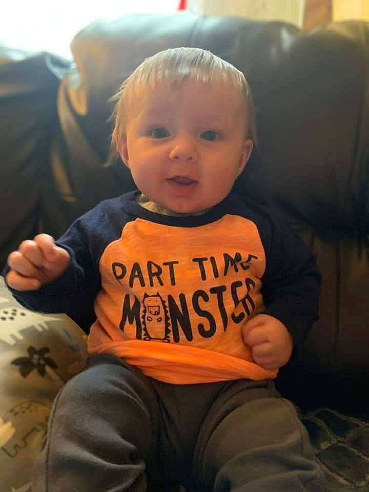 Philip joined the competition — help win amazing prizes! baby_toddler_clothing, cheek, child, comfort, cool, finger, fun, gesture, hairstyle, happy, head, lap, leg, person, sitting, skin, sleeve, smile, t_shirt, thumb