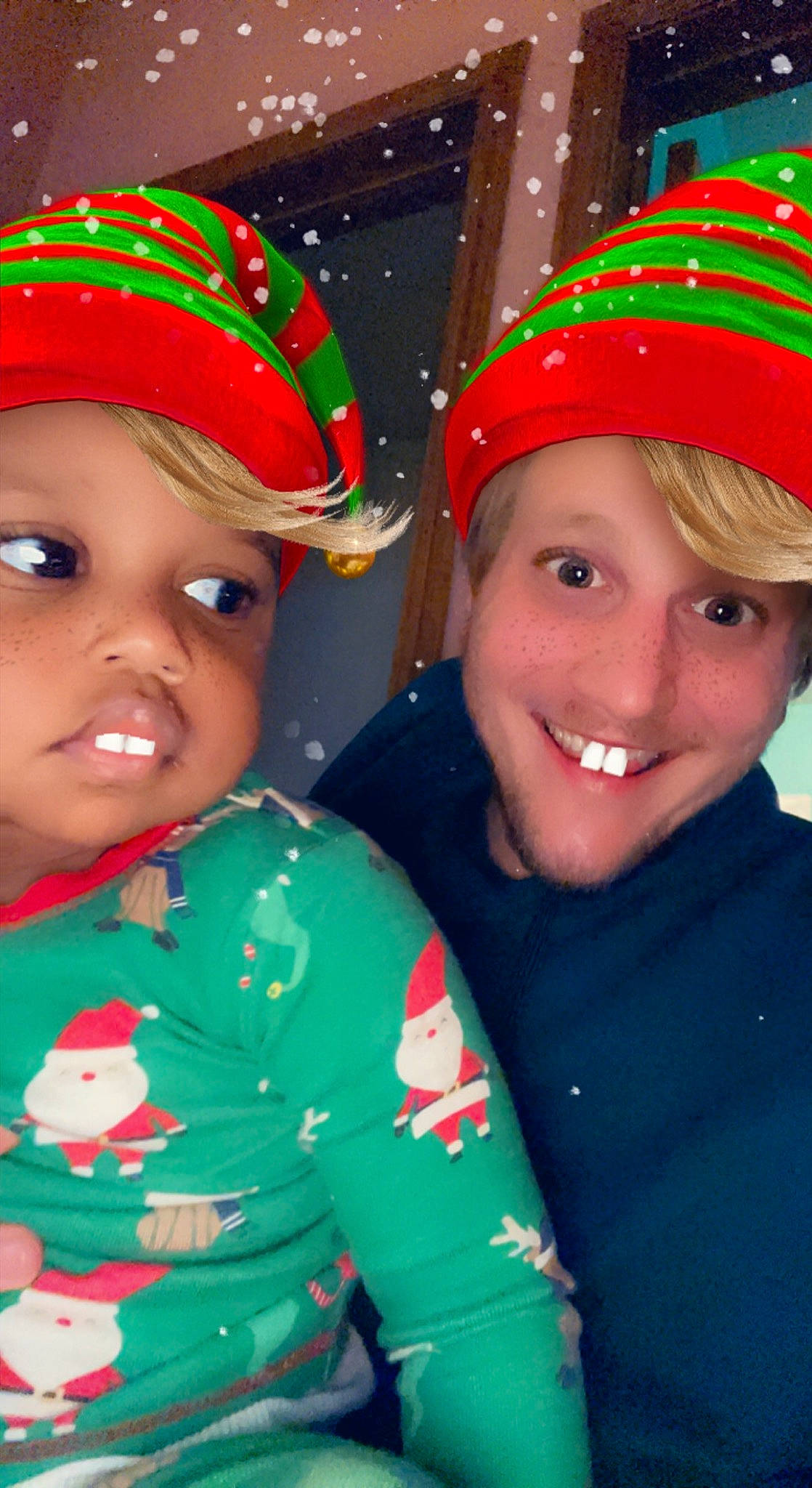 Camren is registered to the contest to win money with this photo: cap, child, christmas_ornament, clothing, community, costume_hat, eye, face, facial_expression, fun, green, happy, head, headwear, human_body, joy, organ, outerwear, people, person