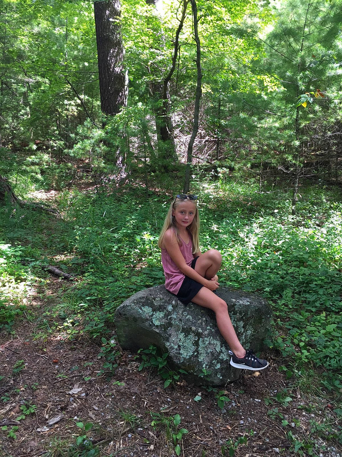 Lacie is registered to the contest to win money with this photo: foot, forest, groundcover, grove, jungle, natural_environment, nature_reserve, northern_hardwood_forest, old_growth_forest, people_in_nature, person, plant, rainforest, sandal, temperate_broadleaf_and_mixed_forest, terrestrial_plant, tropical_and_subtropical_coniferous_forests, trunk, valdivian_temperate_rain_forest, wilderness