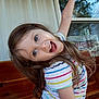 Emery joined the competition — help win amazing prizes! beauty, brown_hair, child, eye, happy, leg, long_hair, skin, smile