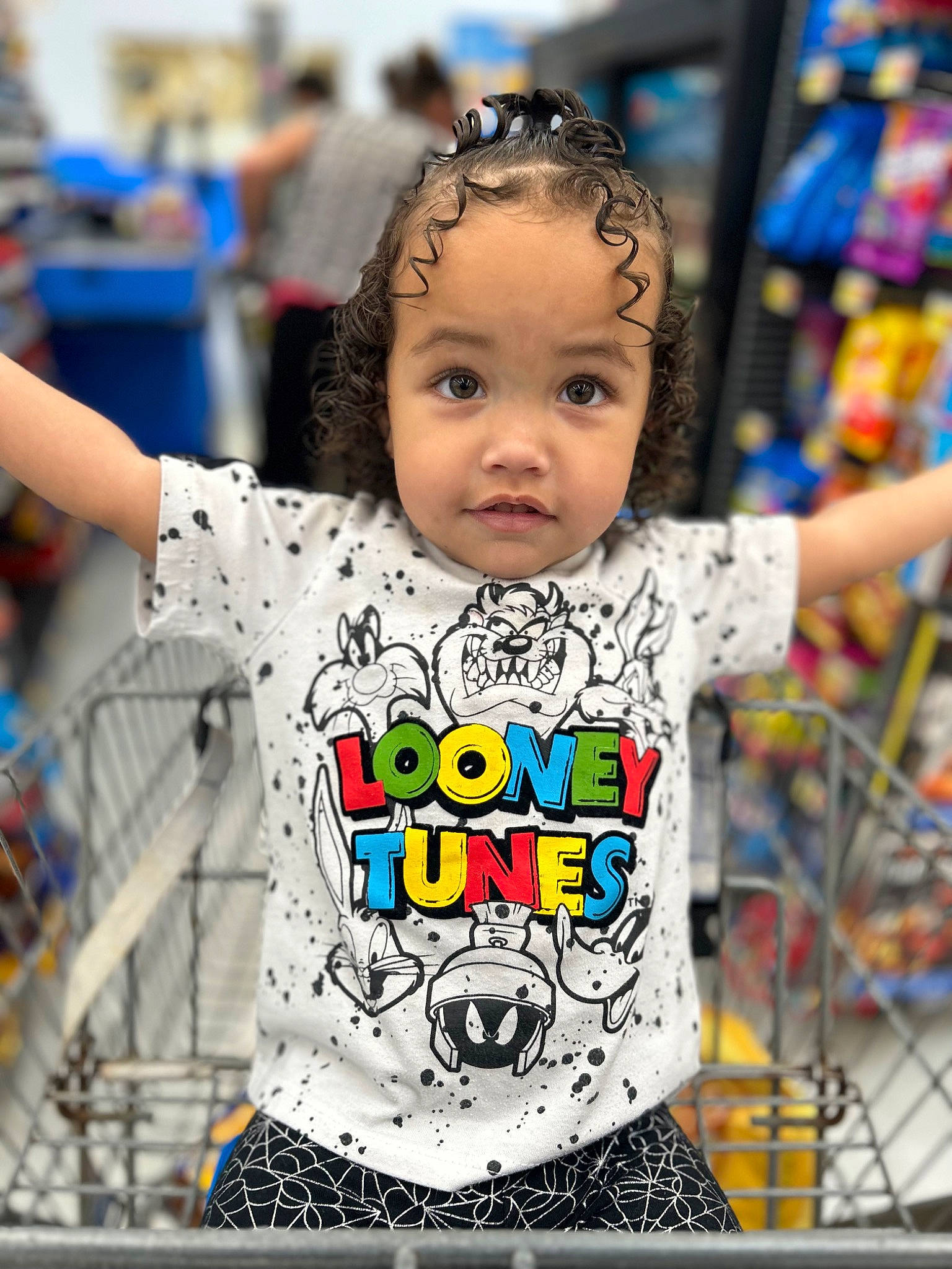 Beatrice joined the competition — help win amazing prizes! child, city, cool, event, eyewear, fashion_accessory, fashion_design, fun, happy, human, leisure, pattern, person, product, recreation, shopping, sleeve, sportswear, standing, toddler