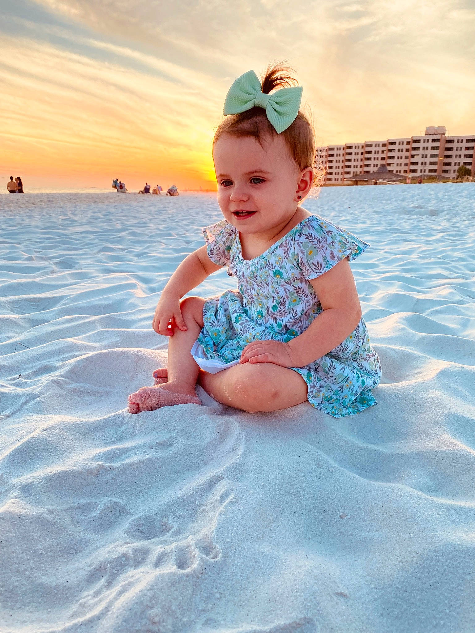 Teagan is registered to the contest to win money with this photo: azure, baby_toddler_clothing, beach, body_of_water, cloud, electric_blue, flash_photography, fun, happy, hat, horizon, joy, landscape, leisure, morning, people_in_nature, person, sand, sky, summer