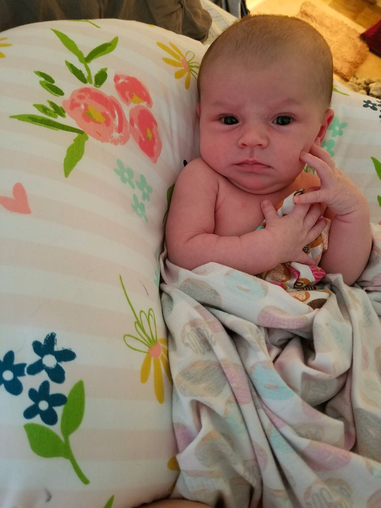 Baileigh is registered to the contest to win money with this photo: baby, baby_products, baby_toddler_clothing, cheek, child, person, product, skin, textile, toddler