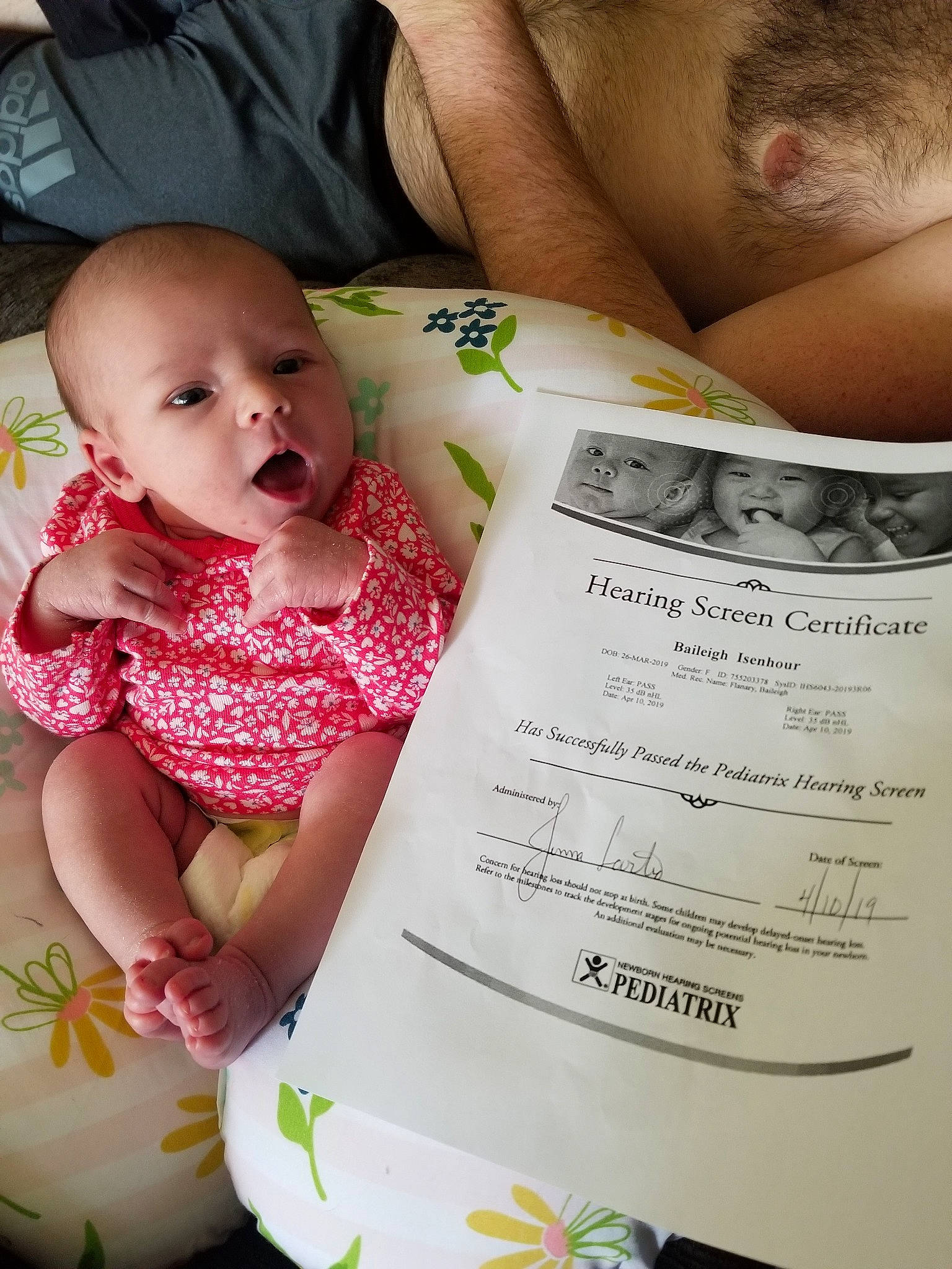 Baileigh joined the competition — help win amazing prizes! baby, child, headwear, joy, person, toddler