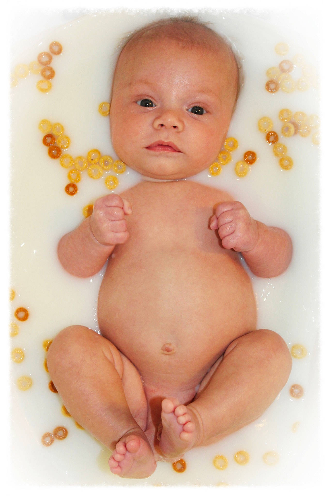 Easton is registered to the contest to win money with this photo: baby, baby_bathing, bathing, cheek, child, face, person, pink, skin, stomach, toddler