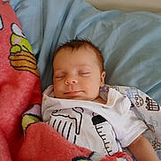 Haken joined the competition — help win amazing prizes! baby, sleeping, blanket, pillow, infant, cute, indoors, child, peaceful, clothing, bed, resting, cartoon, soft, comfort, person, toddler, cute_baby, nap, cozy