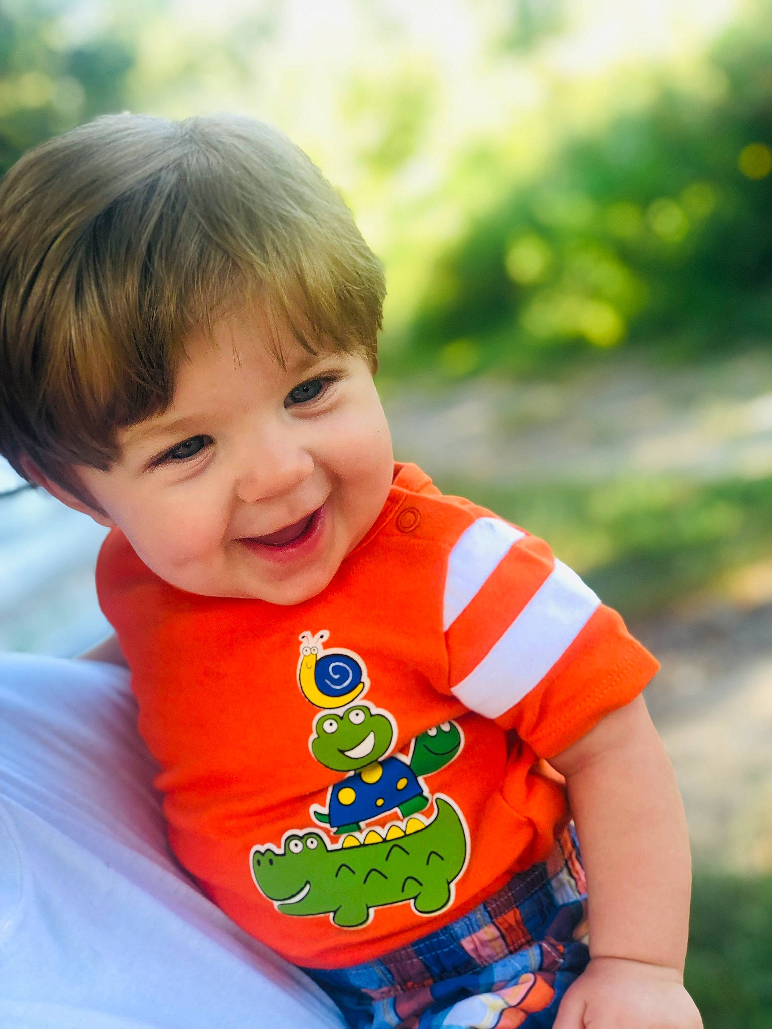 Konner is registered to the contest to win money with this photo: baby, baby_toddler_clothing, child, face, fun, happy, joy, nose, orange, person, play, skin, smile, toddler, yellow