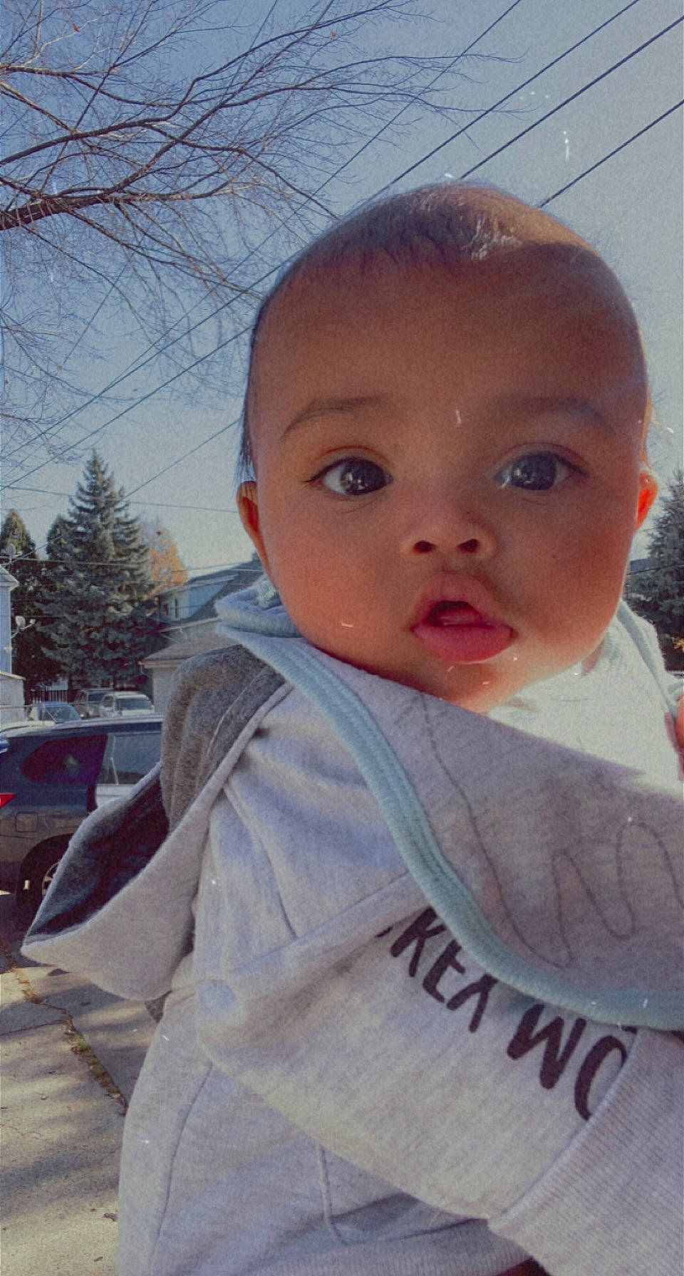 Elliot joined the competition — help win amazing prizes! baby, baby_toddler_clothing, cheek, child, chin, eyebrow, eyelash, forehead, freezing, hood, hoodie, iris, jaw, lip, organ, person, skin, toddler, winter