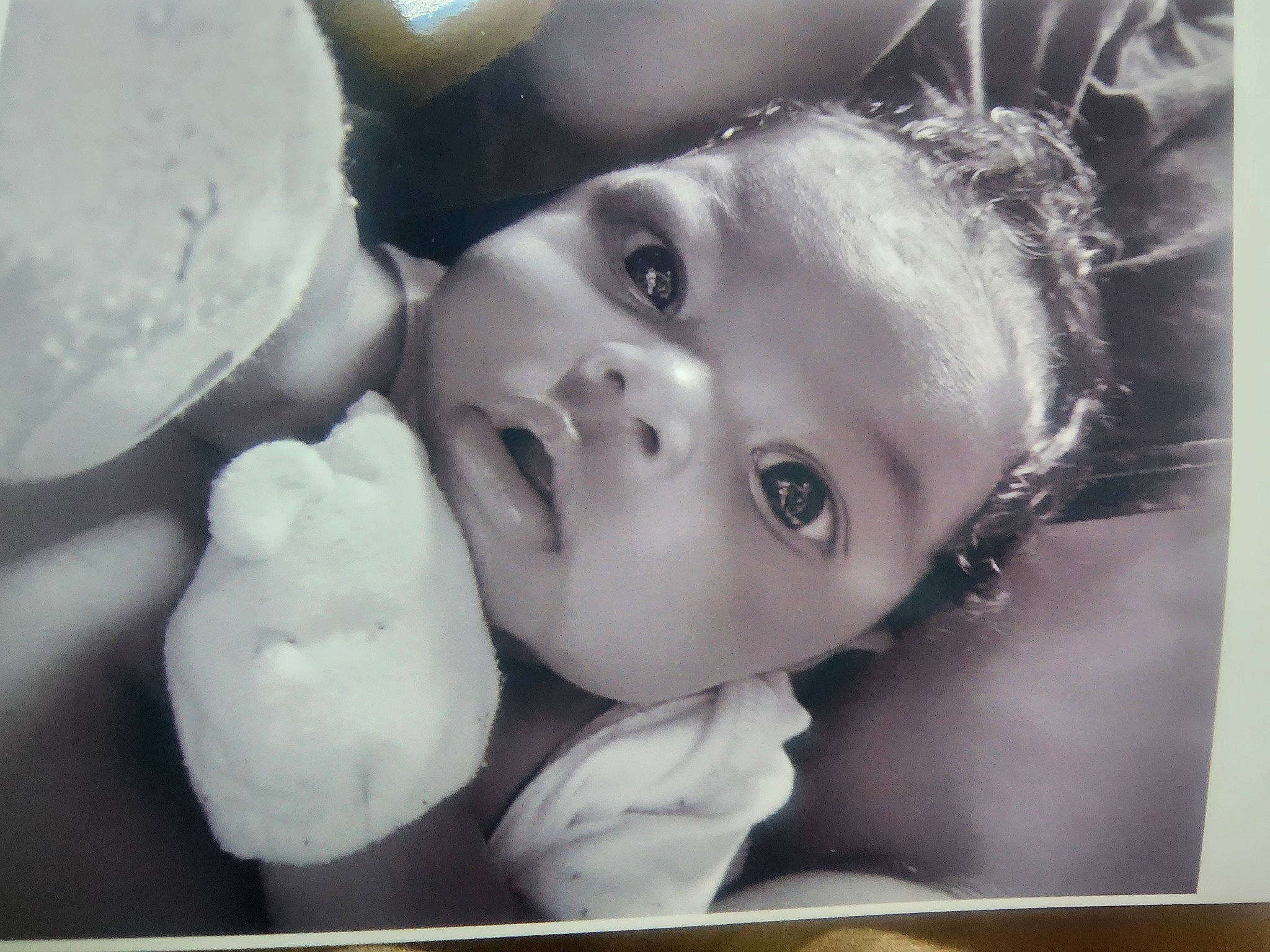 Tessa joined the competition — help win amazing prizes! art, baby, cheek, child, chin, ear, eyebrow, eyelash, flash_photography, gesture, hairstyle, happy, iris, jaw, lip, monochrome_photography, mouth, nose, person, picture_frame