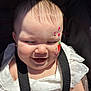 Hazely joined the competition — help win amazing prizes! accessories, baby, babylaughing, belt, bodypart, clothing, dress, face, finger, hand, happy, head, laughing, lifejacket, person, photography, portrait, smile, strap, vest