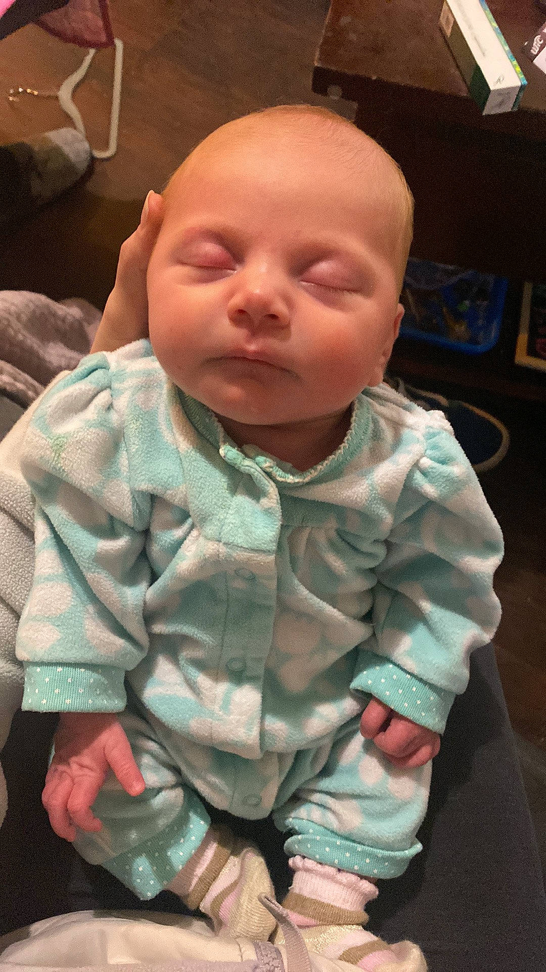 Alison joined the competition — help win amazing prizes! baby, baby_toddler_clothing, cheek, chin, comfort, eye, eyelash, finger, gesture, head, human_body, iris, lip, mouth, neck, nose, person, skin, sleeve, thumb